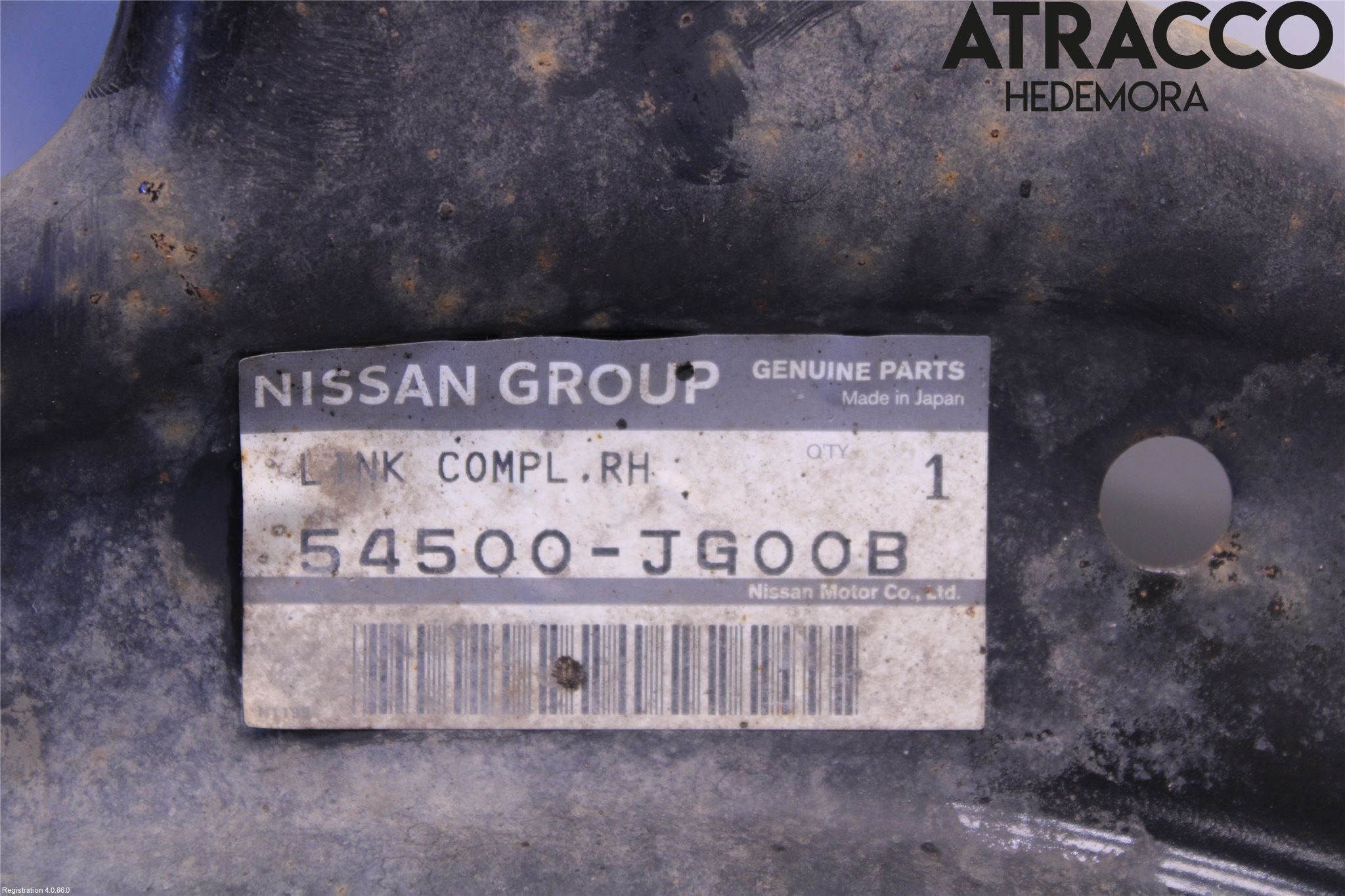Nissan X-TRAIL 08-14 Bärarm Fram Undre Hö