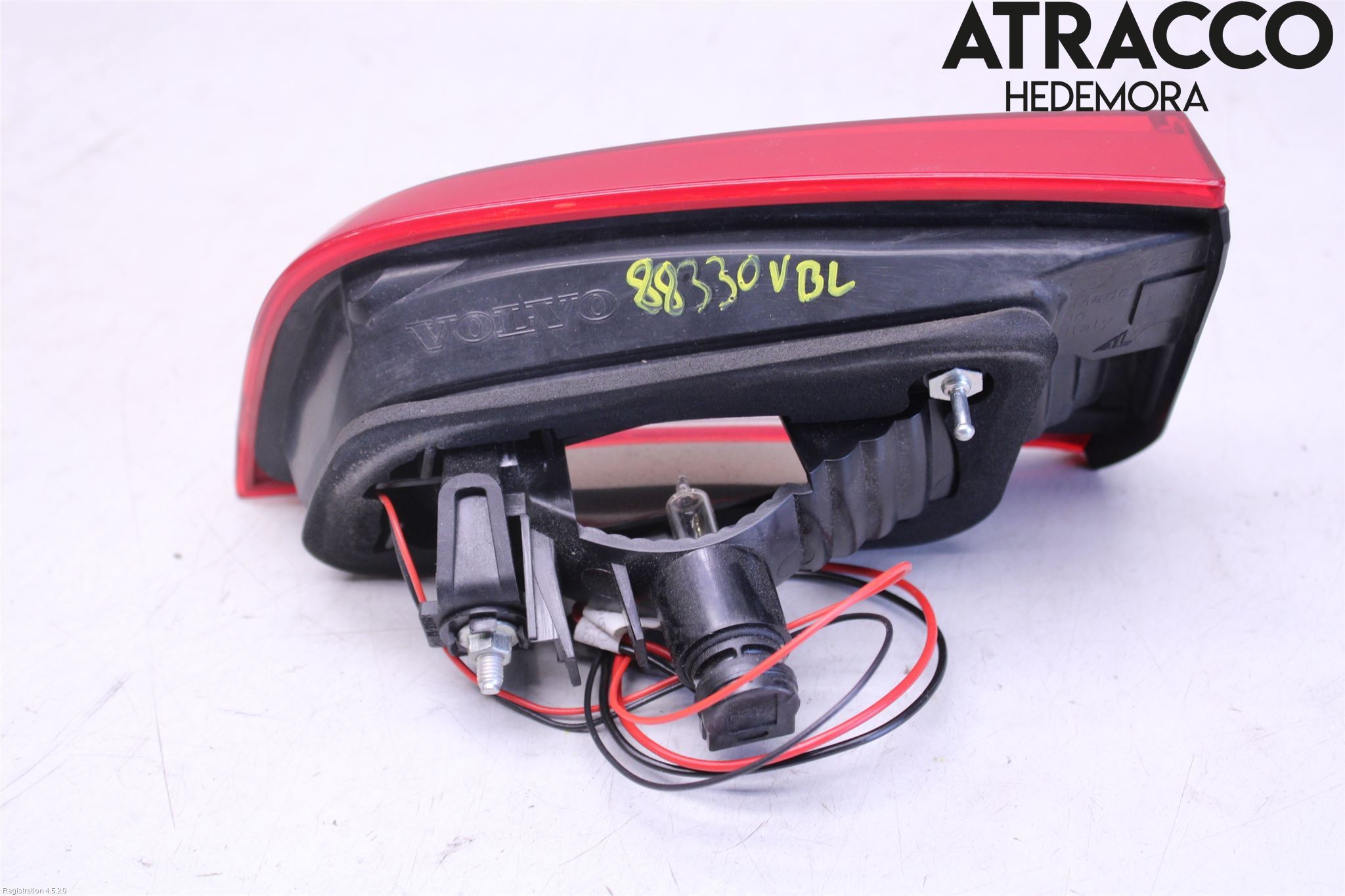 Volvo S60 11-13 Bakljus Lucka Vä