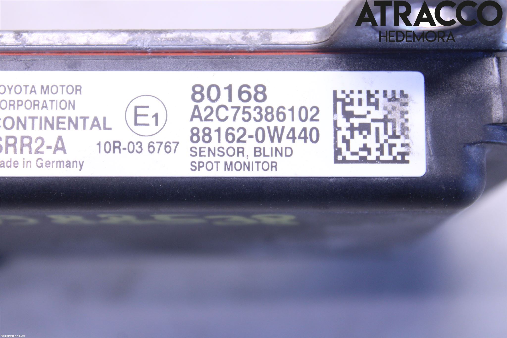 Toyota PRIUS (ZVW50) 16-21 Sensor Aktivt Kollisionsskydd