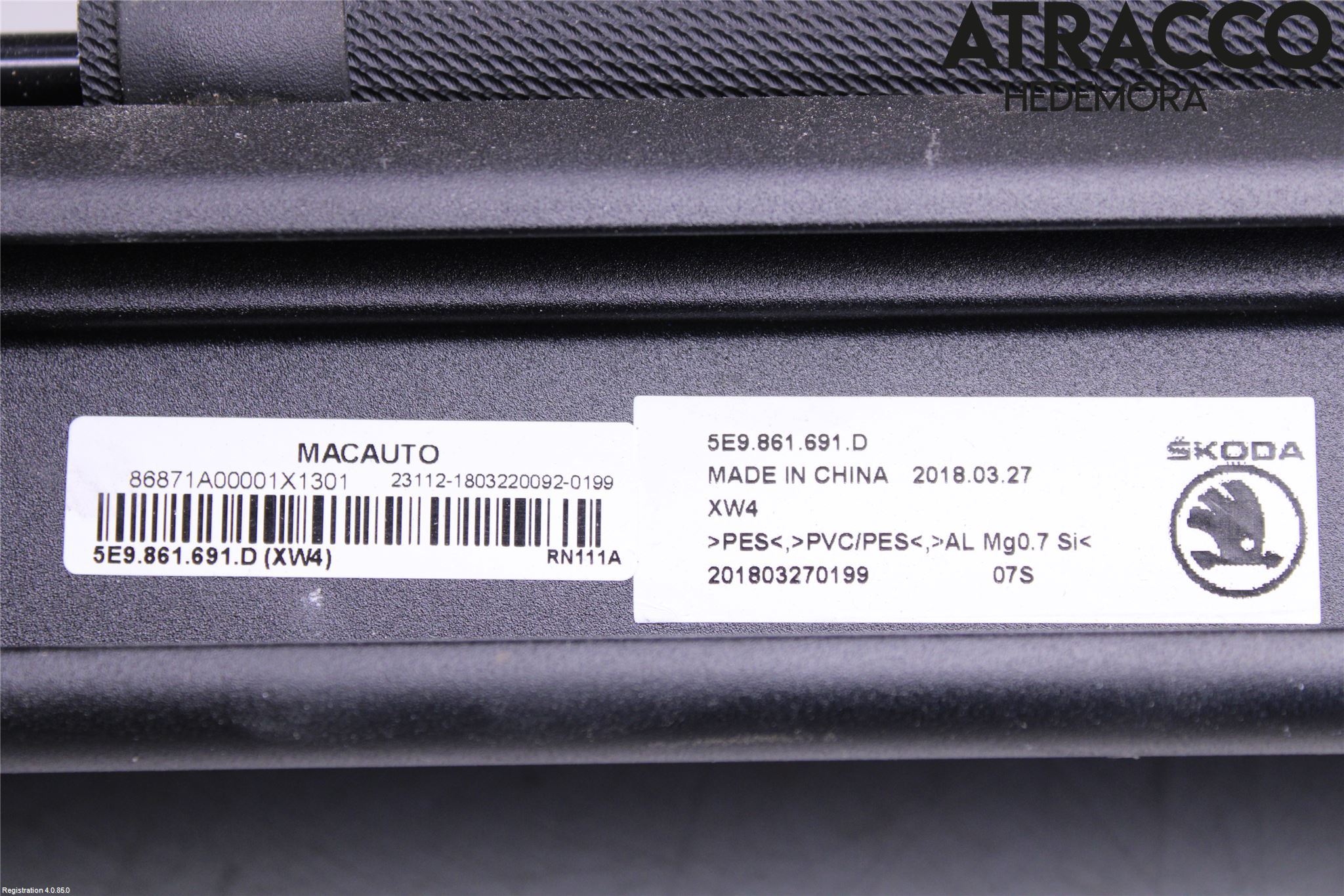 Skoda OCTAVIA (5E) 13-20 Lastnät