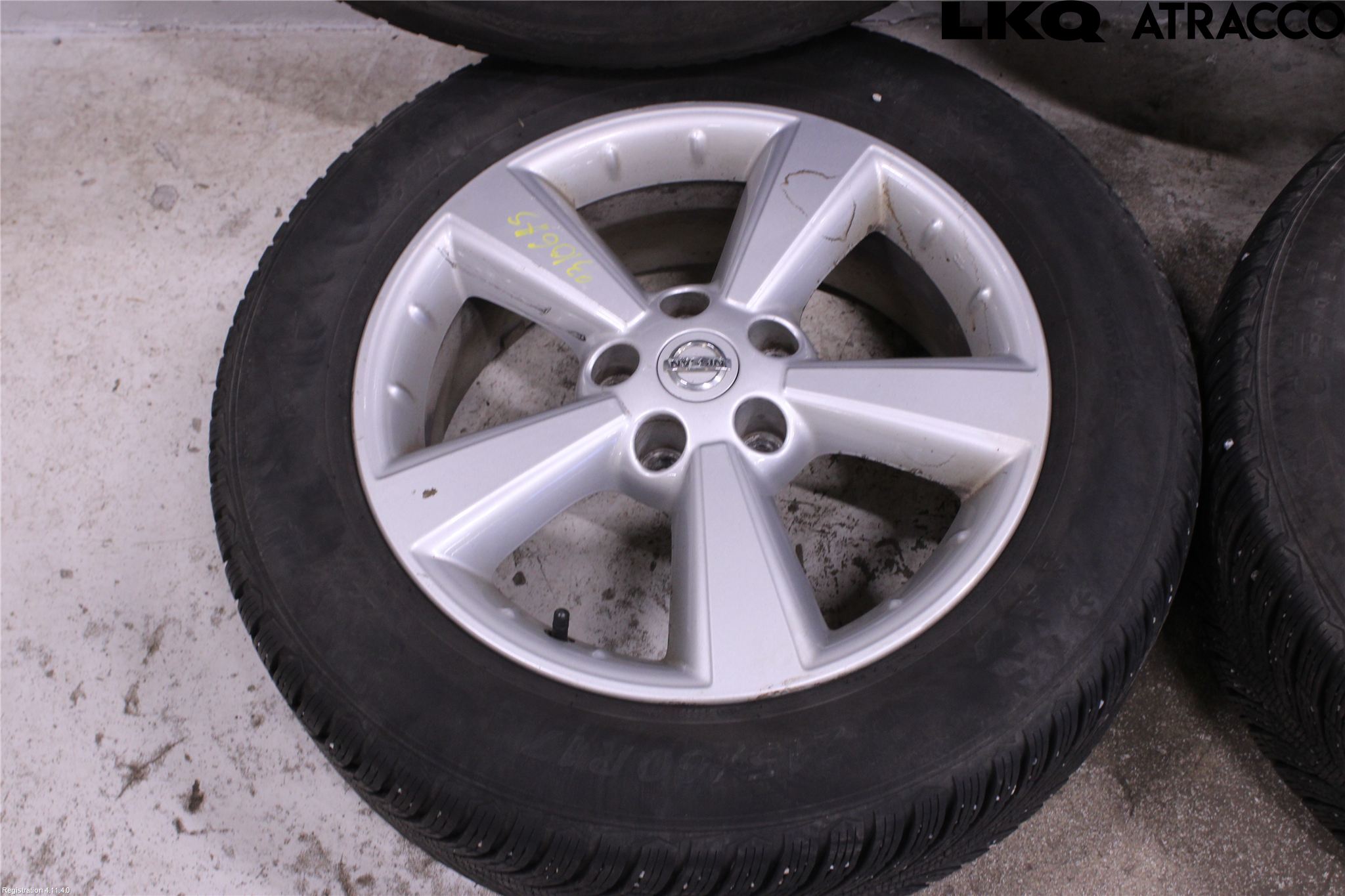 Nissan QASHQAI+2  10-14 Vinterdäck Alumfälg 4St