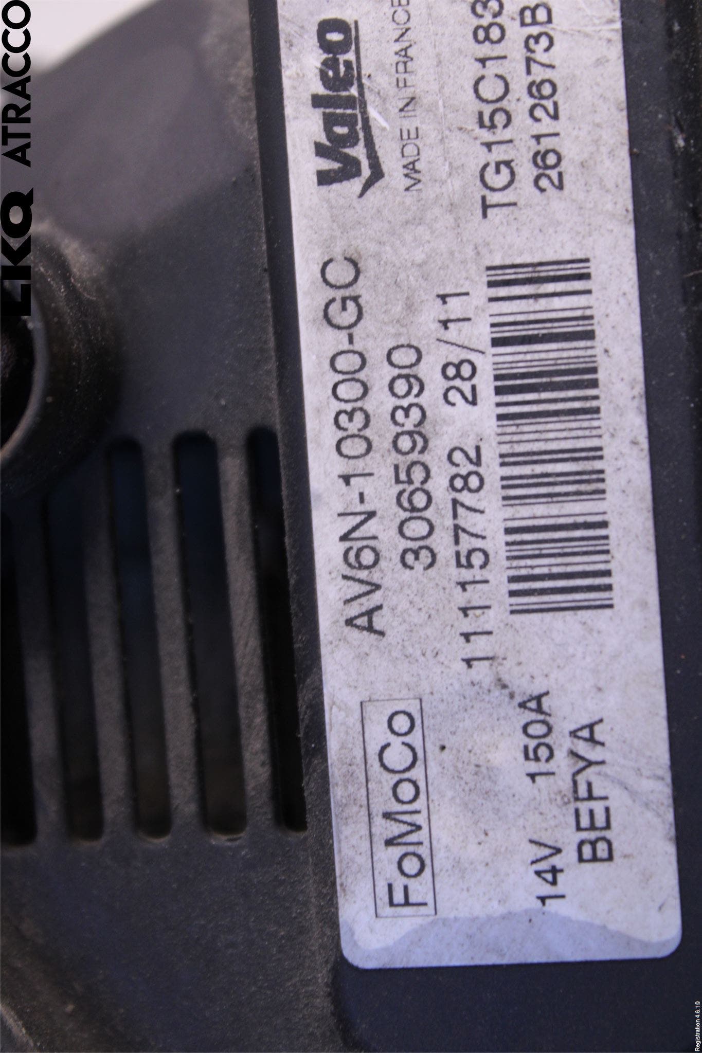 Ford C-MAX II 11-14 Generator