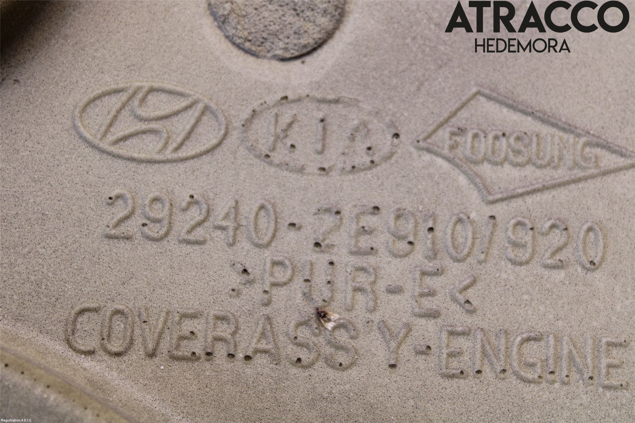 Kia OPTIMA 16-20 Motorkåpa