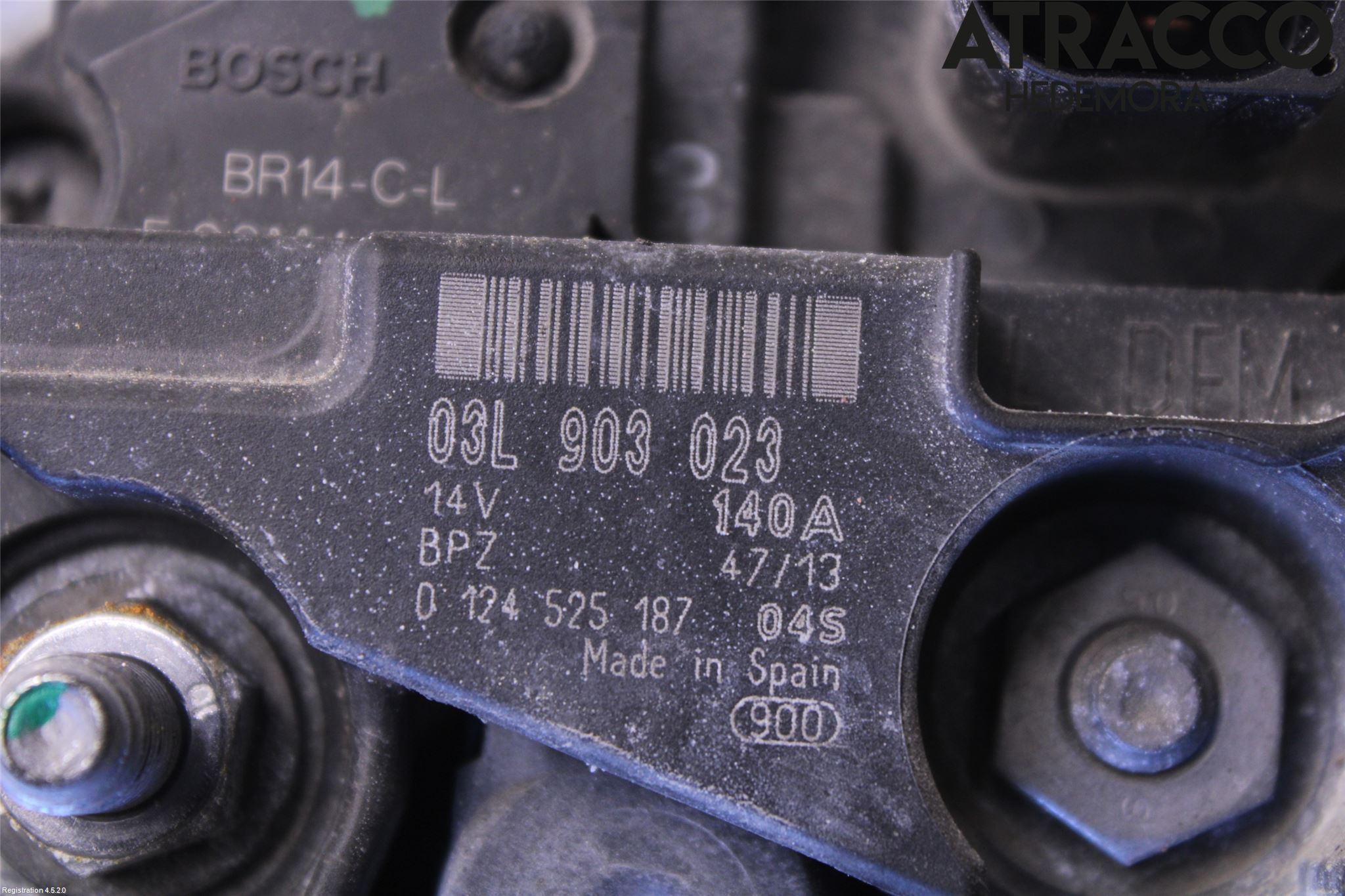 Volkswagen VW TIGUAN 07-16 Generator