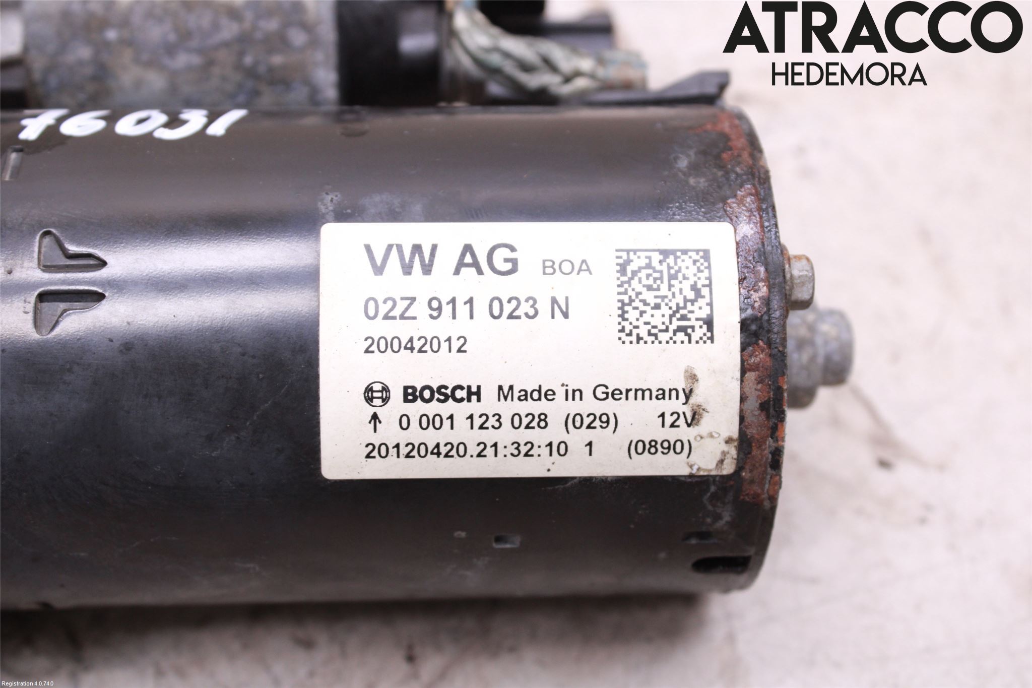 Volkswagen VW CADDY 11-15 Startmotor Diesel