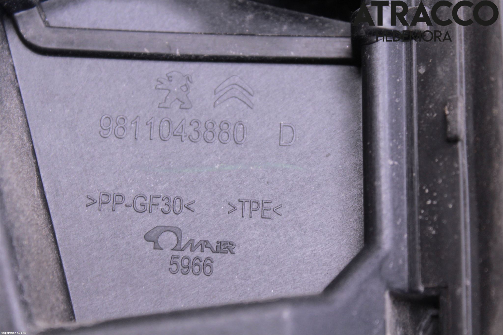 Peugeot 3008 17-24 Bakruta - Dekorlist