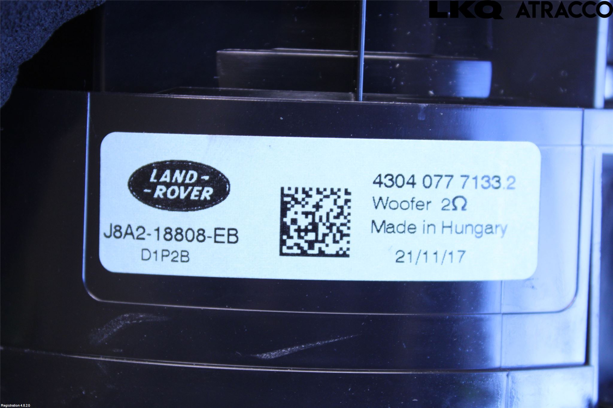 Landrover RANGE ROVER VELAR (L560) 17- Högtalare