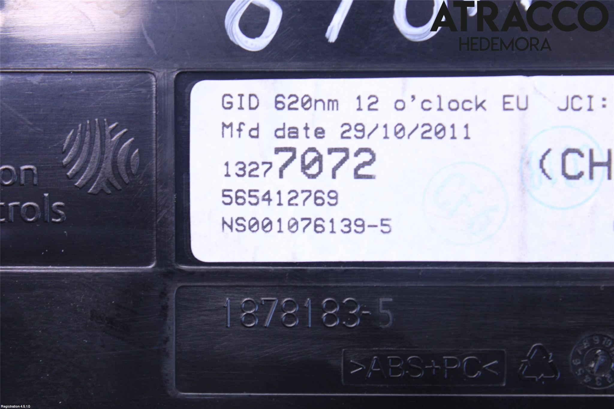 Opel MERIVA B 10-17 Färddator