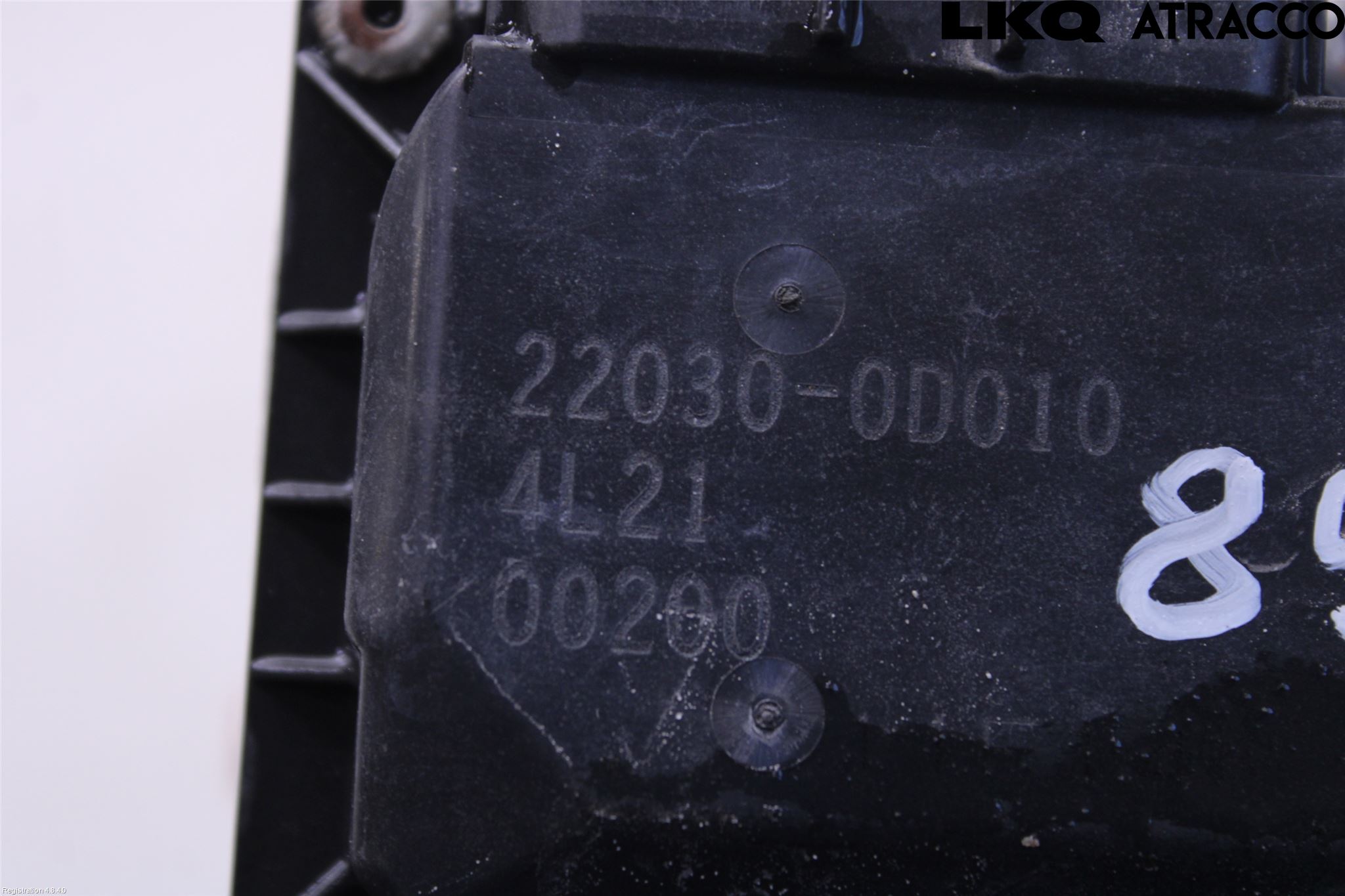 Toyota COROLLA VERSO 04-07 Injspjällhus