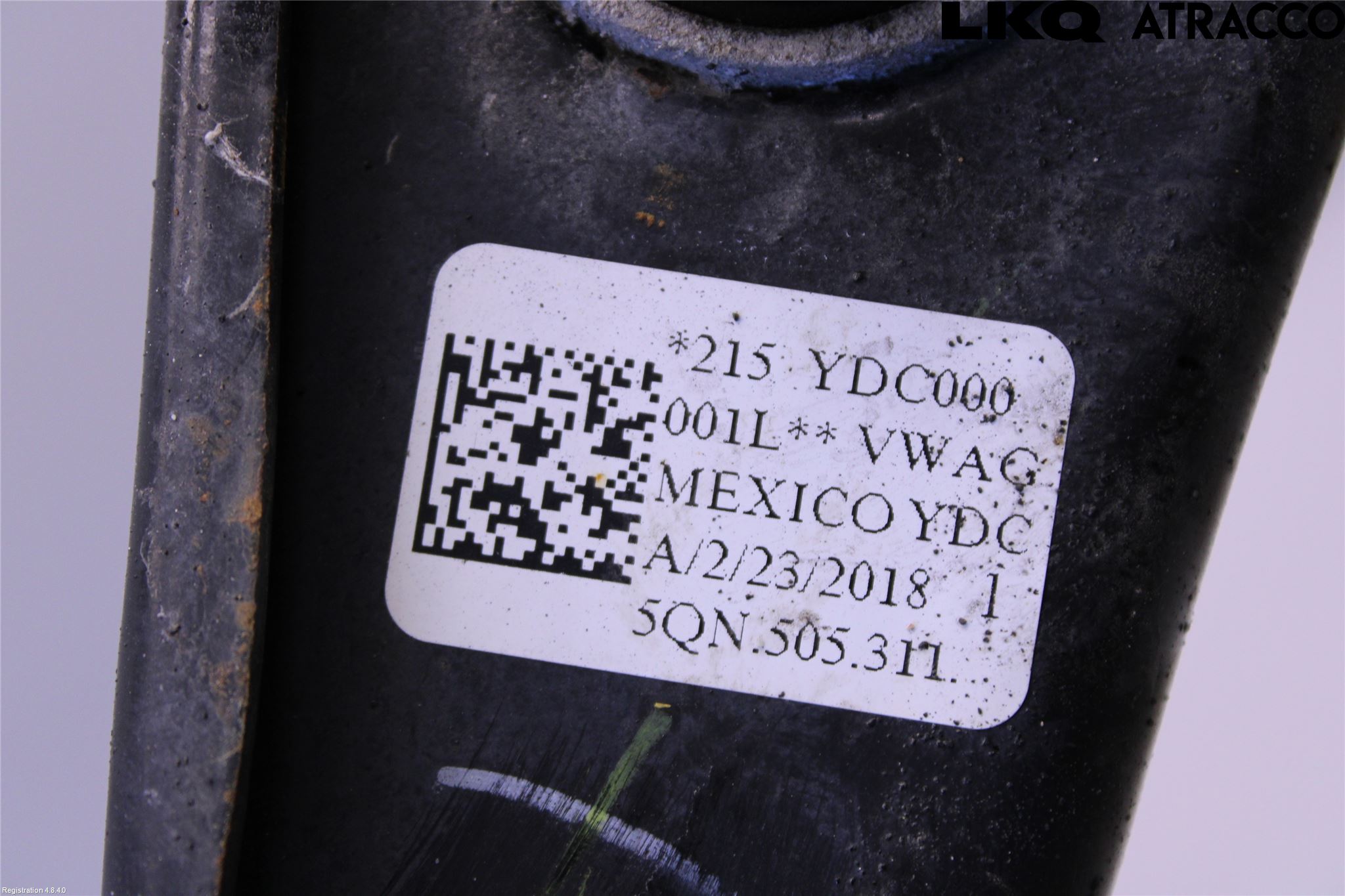 Volkswagen VW TIGUAN 16-24 Bärarm Bak Vänster