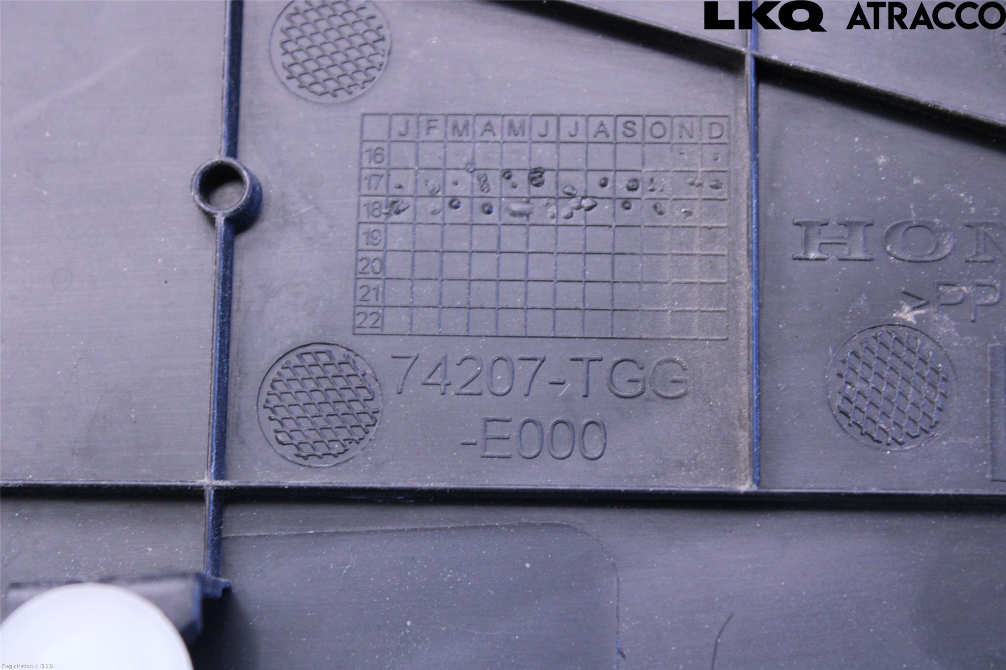 Honda CIVIC 17-22 Täckplast Front