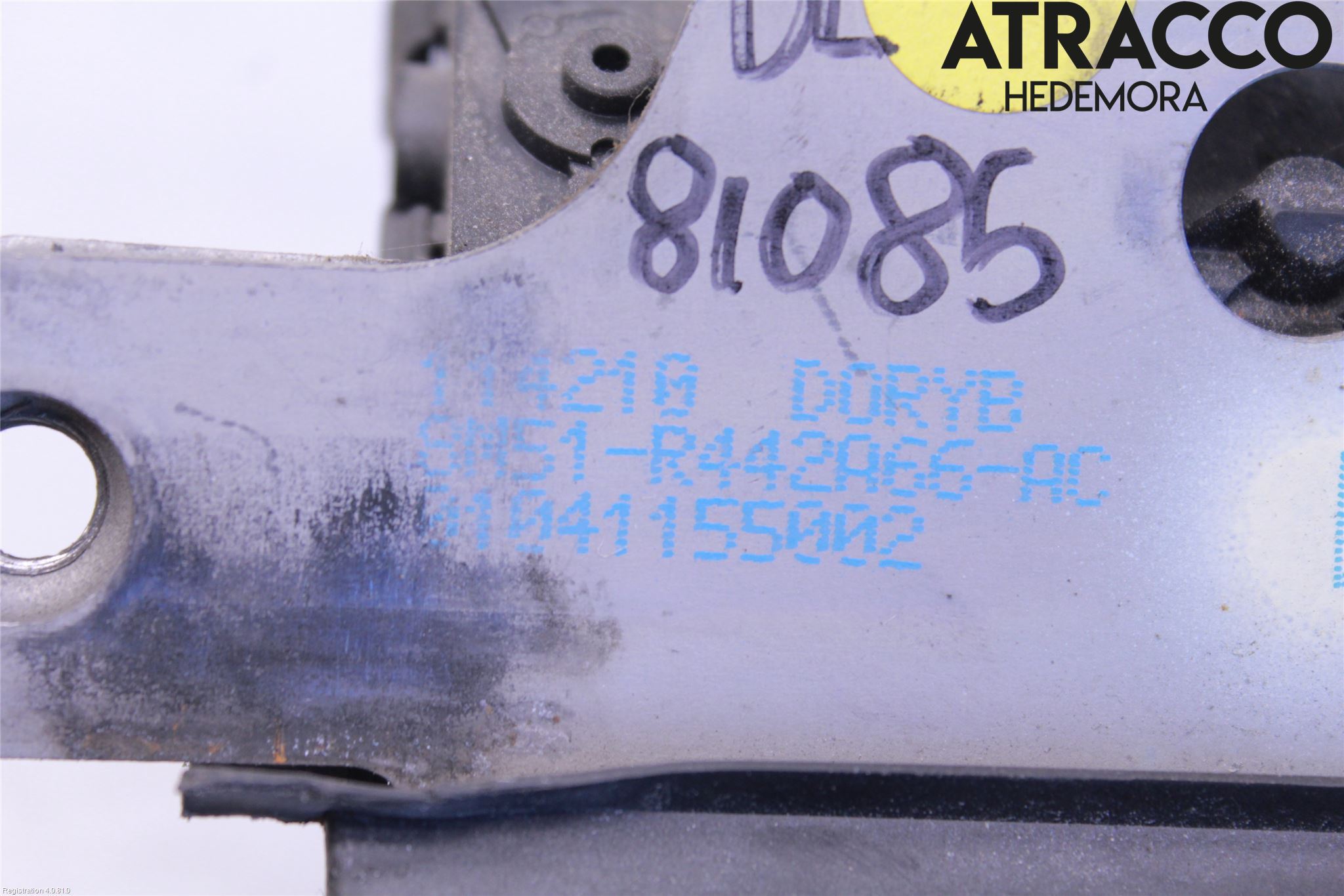 Ford GRAND C-MAX  11-14 Låskista Baklucka