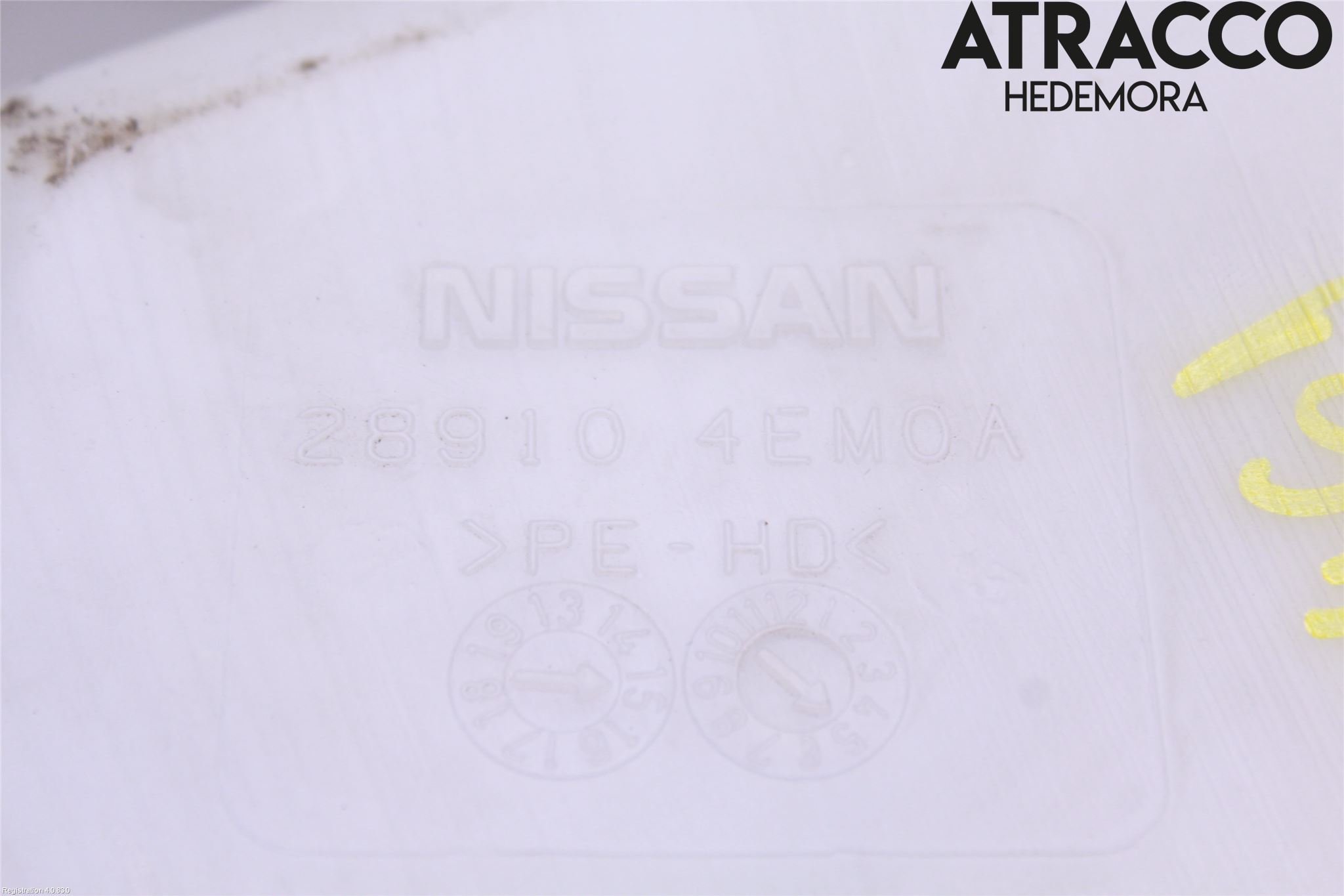 Nissan QASHQAI 14-17 Spolartank Vindruta-Strål
