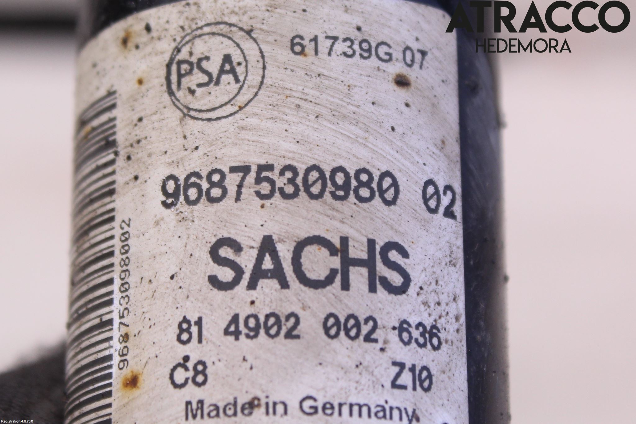 Peugeot PARTNER 16-18 Stötdämpare Bak