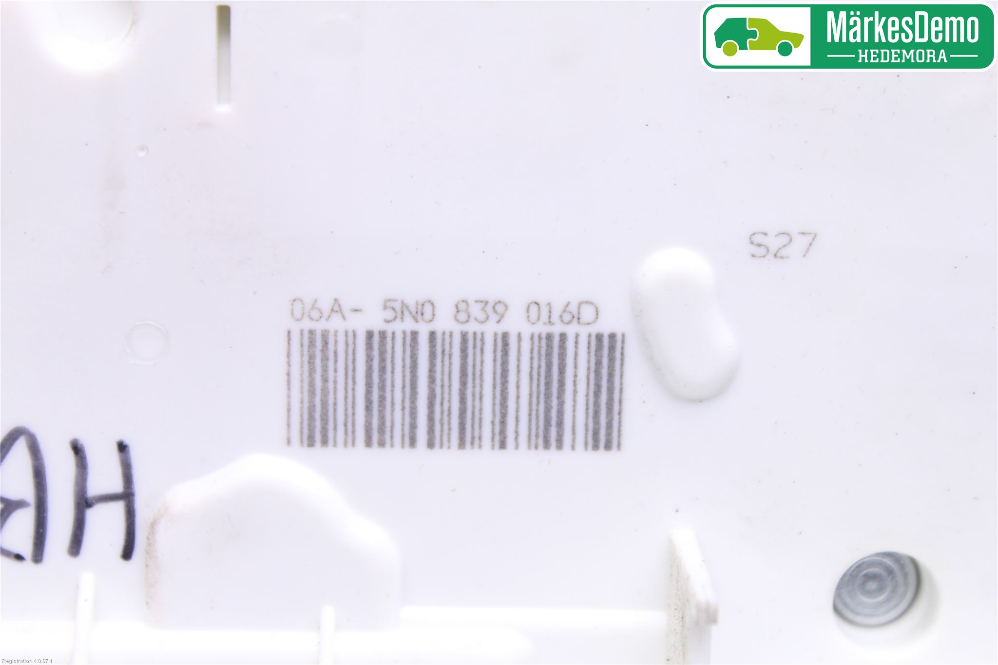 Skoda FABIA 07-14 Låskista-Dörrlås