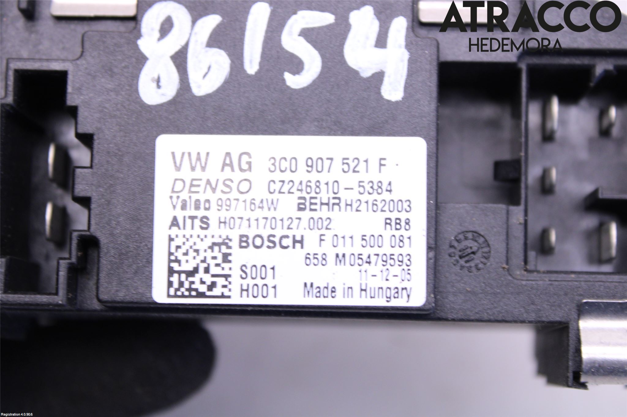 Volkswagen VW PASSAT CC 08-16 Värmefläktsmotstånd