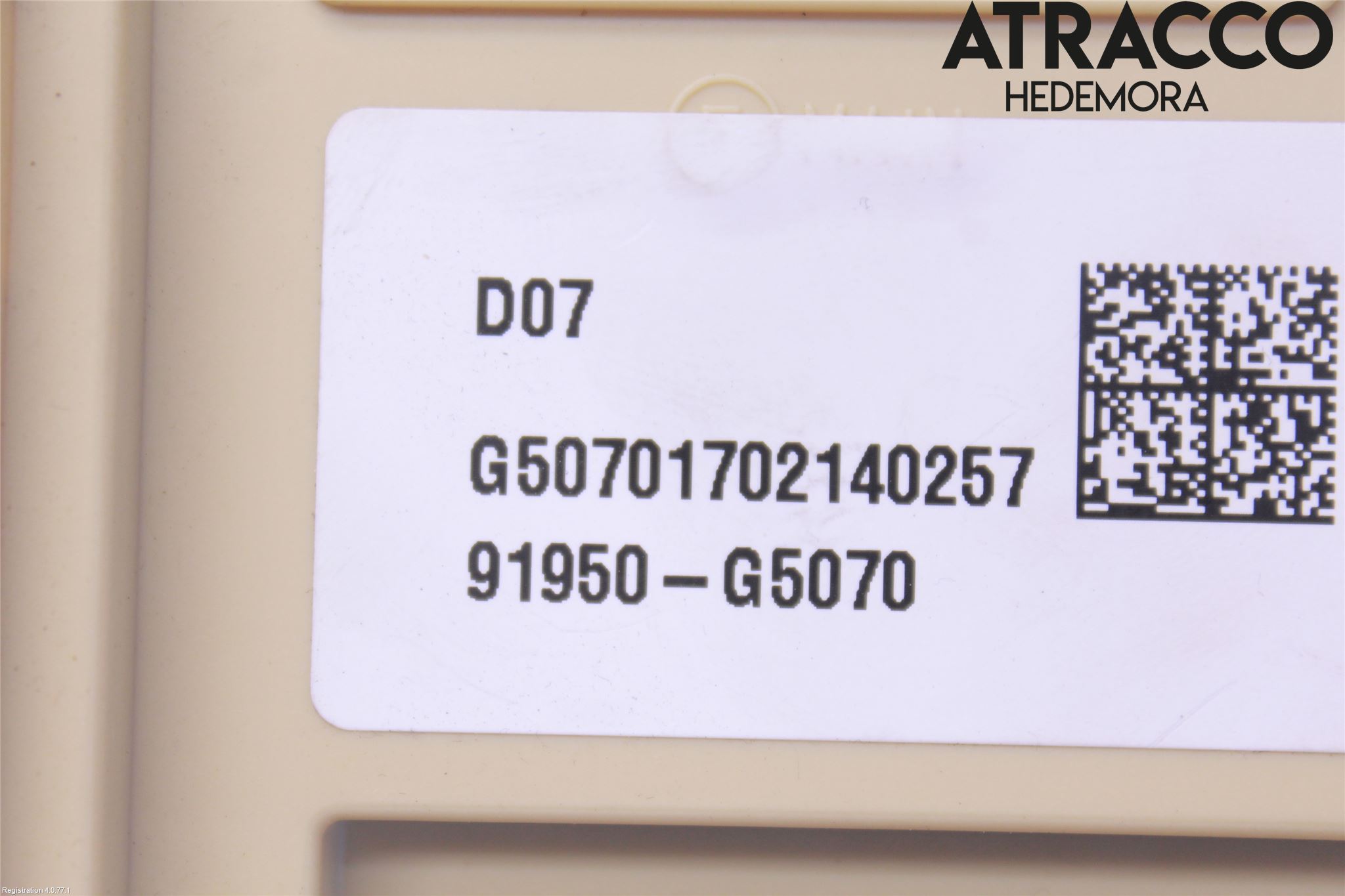 Kia NIRO (DE) 17-22 Säkringsdosa-Elcentral