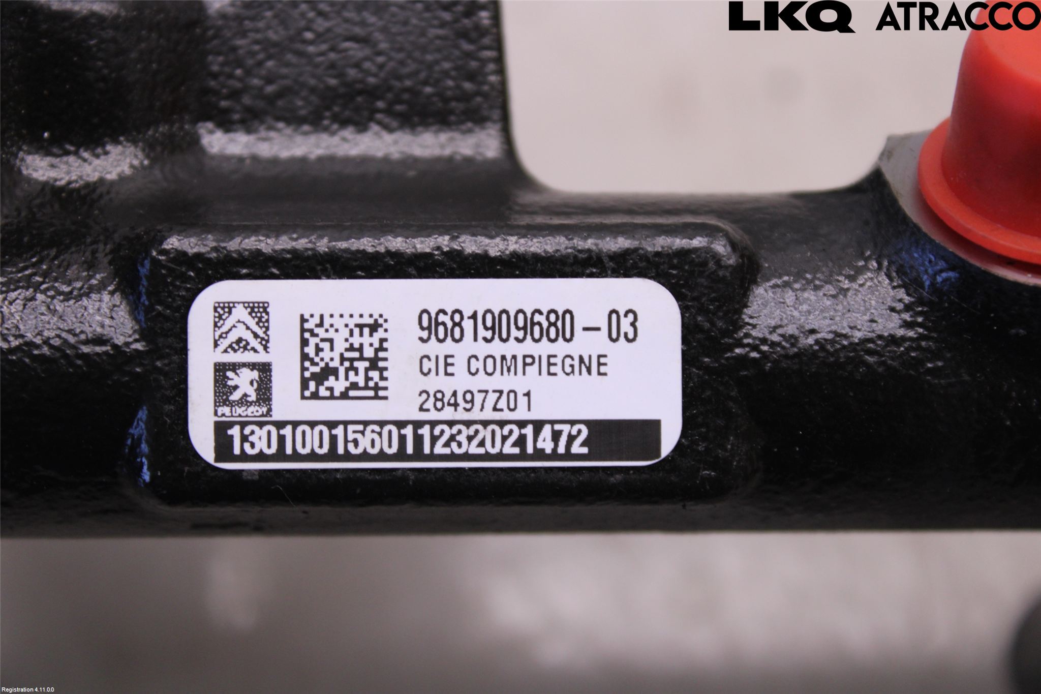 Peugeot EXPERT 07-14 Inj. Fuelrail