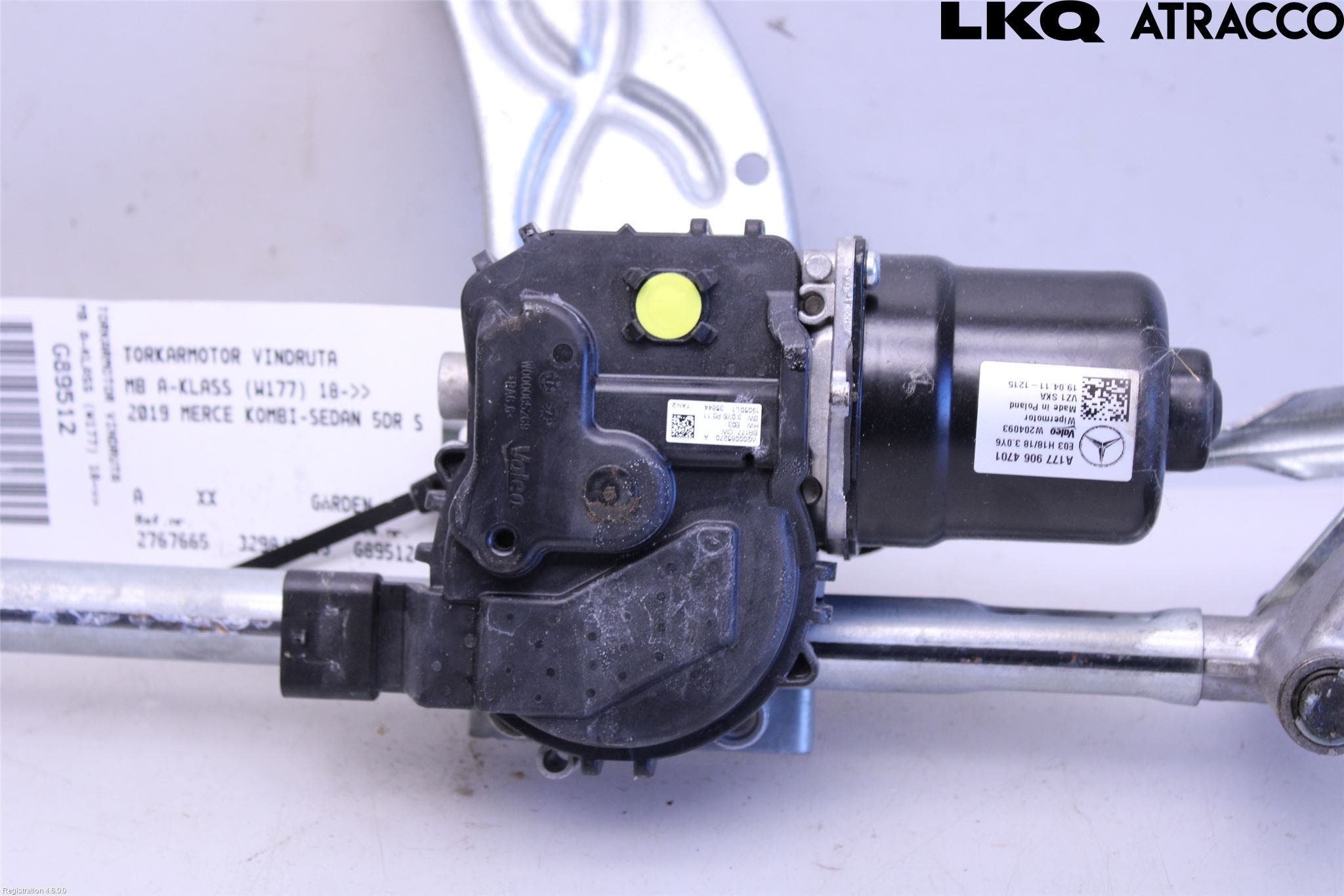 Mercedes-Benz MB A-KLASS (W177) 18- Torkarmotor Vindruta