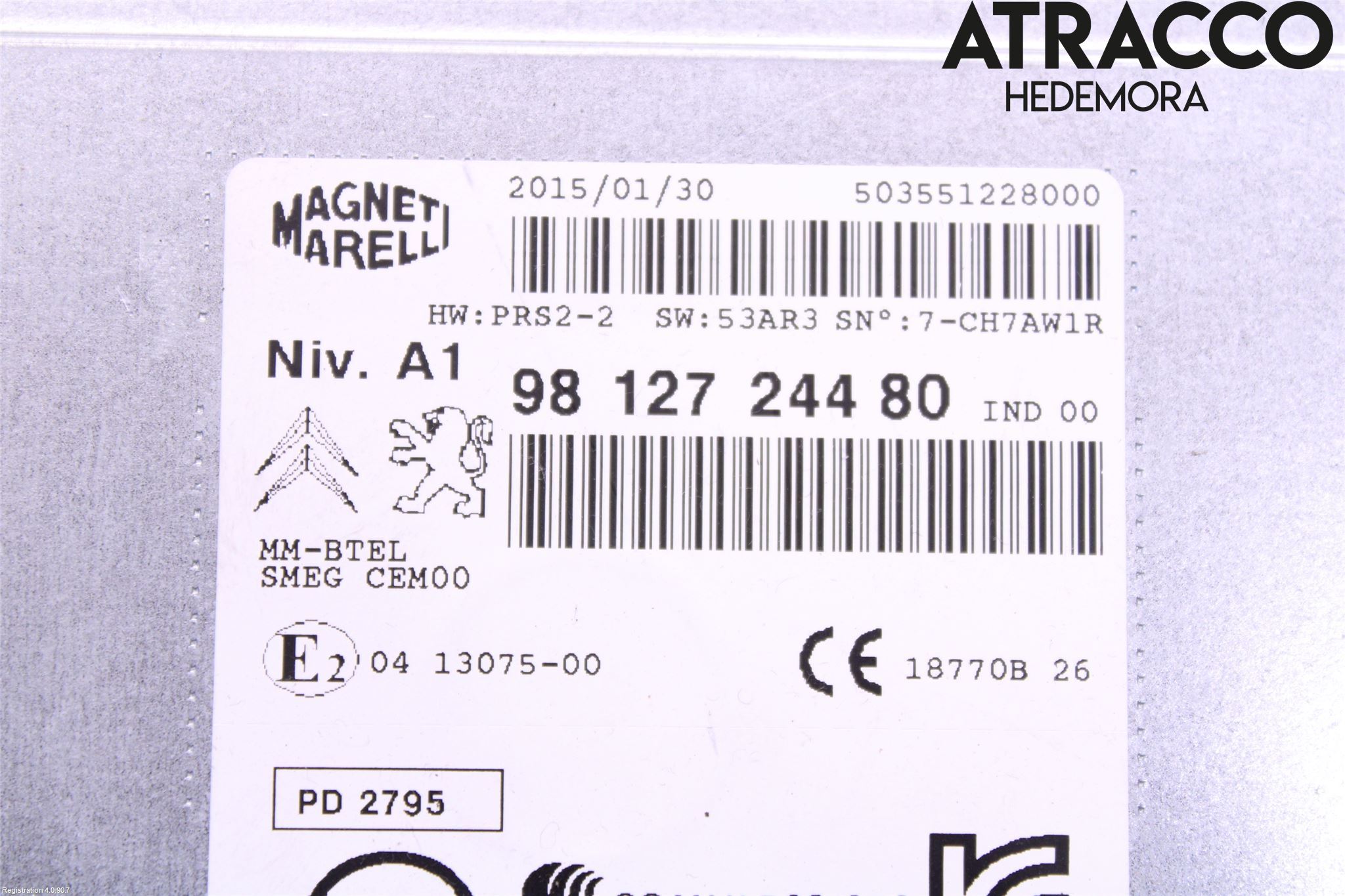 Citroen C4 II 11-18 Cd Radio - Multimediapanel