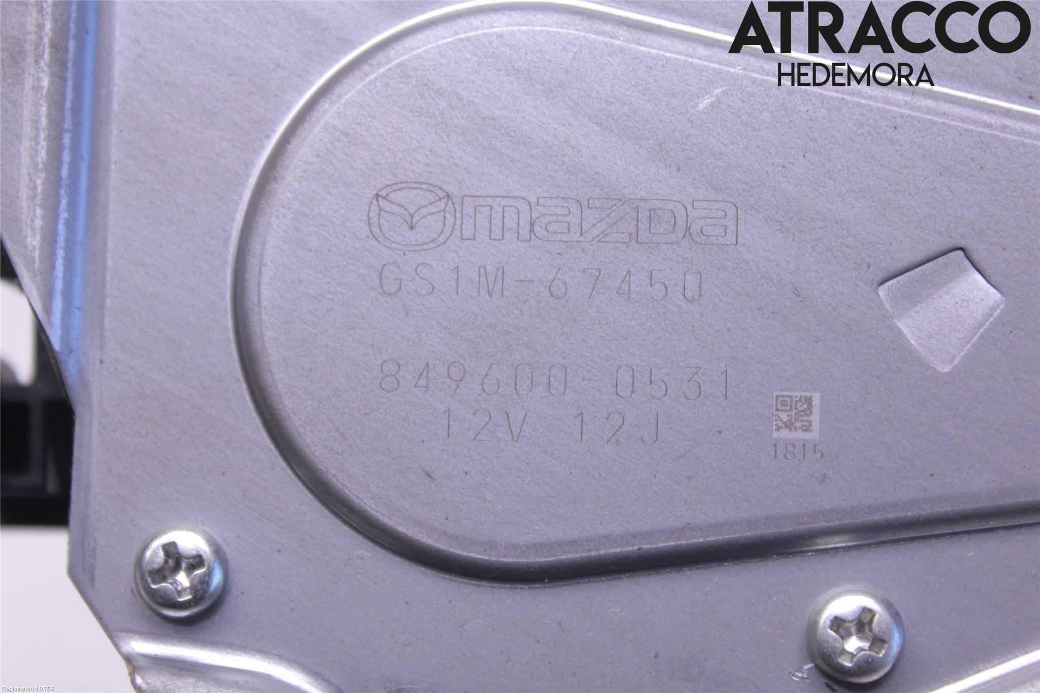 Mazda 6 08-13 Torkarmotor Baklucka