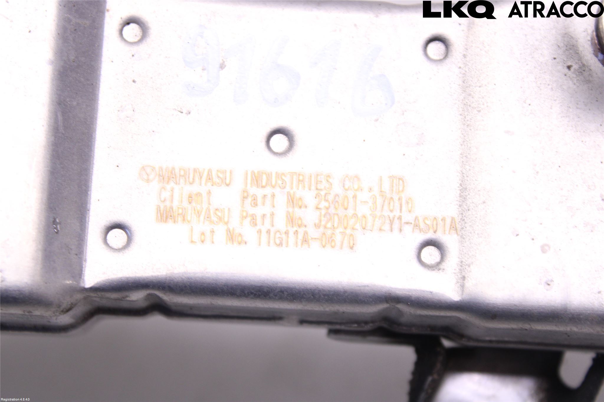 Lexus CT 200h Avgaskylare