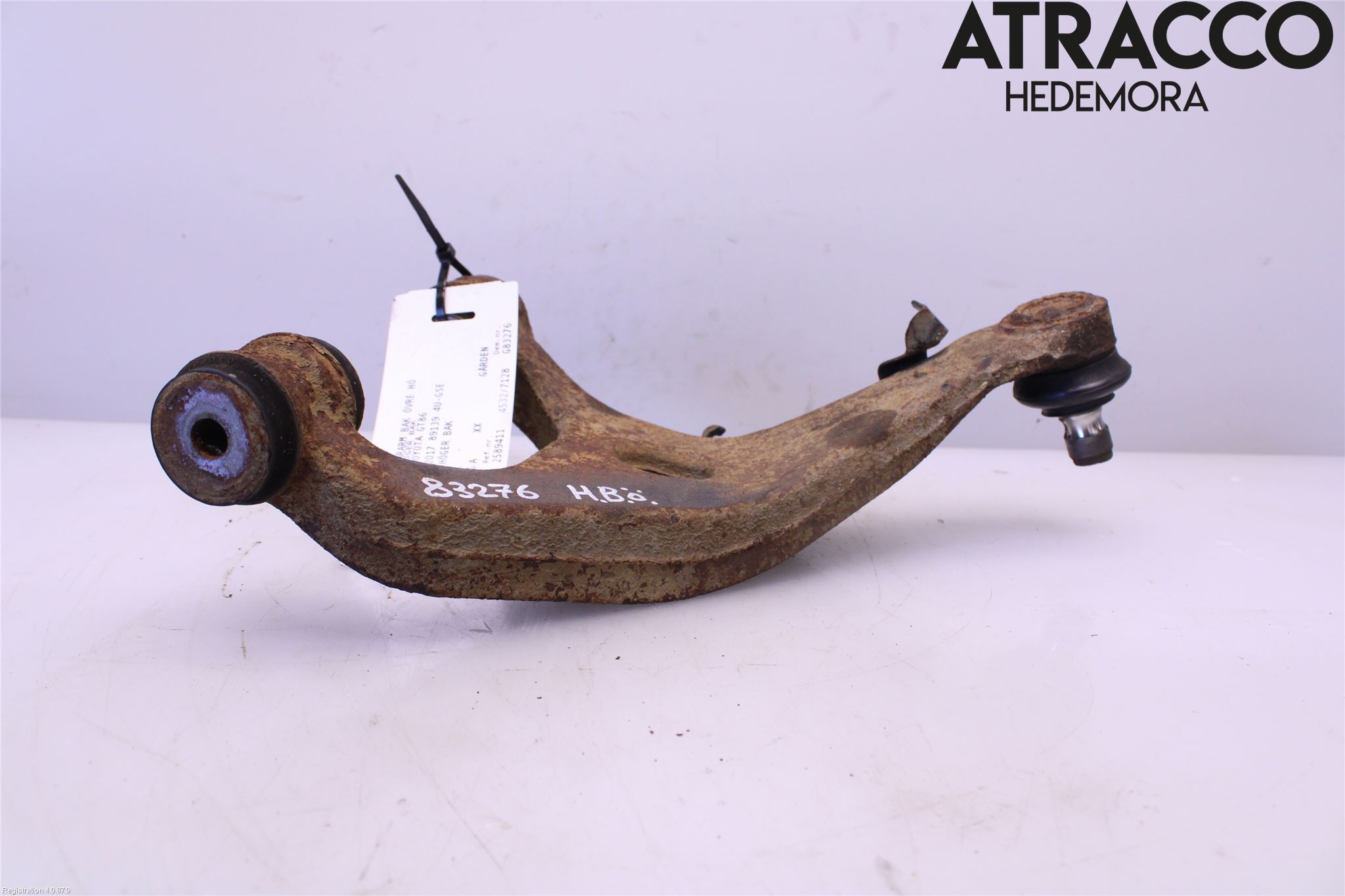 Toyota GT86 12- Bärarm Bak Övre Höger