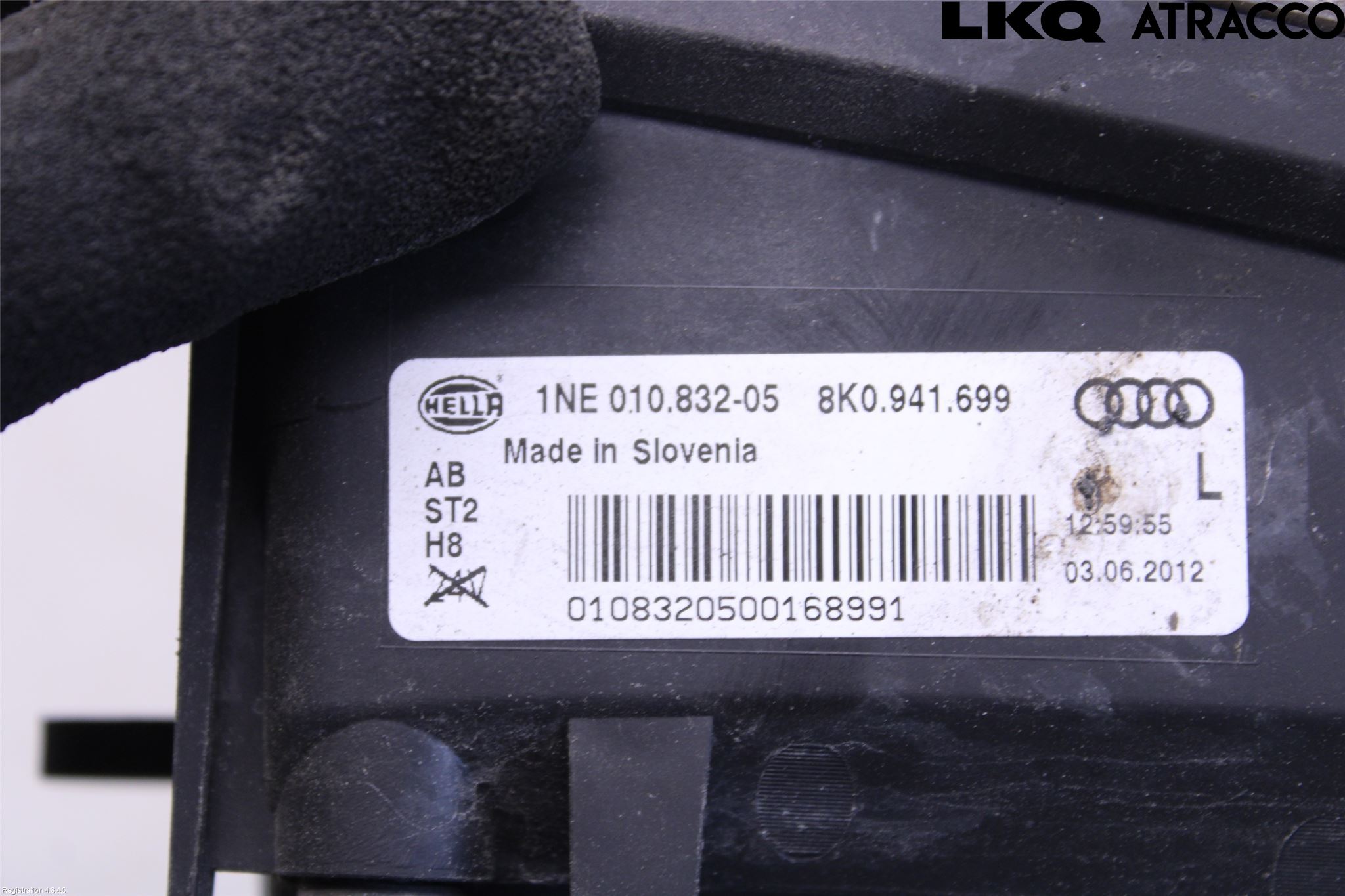 Audi A4 12-15 Dimljus-Varselljus Fram