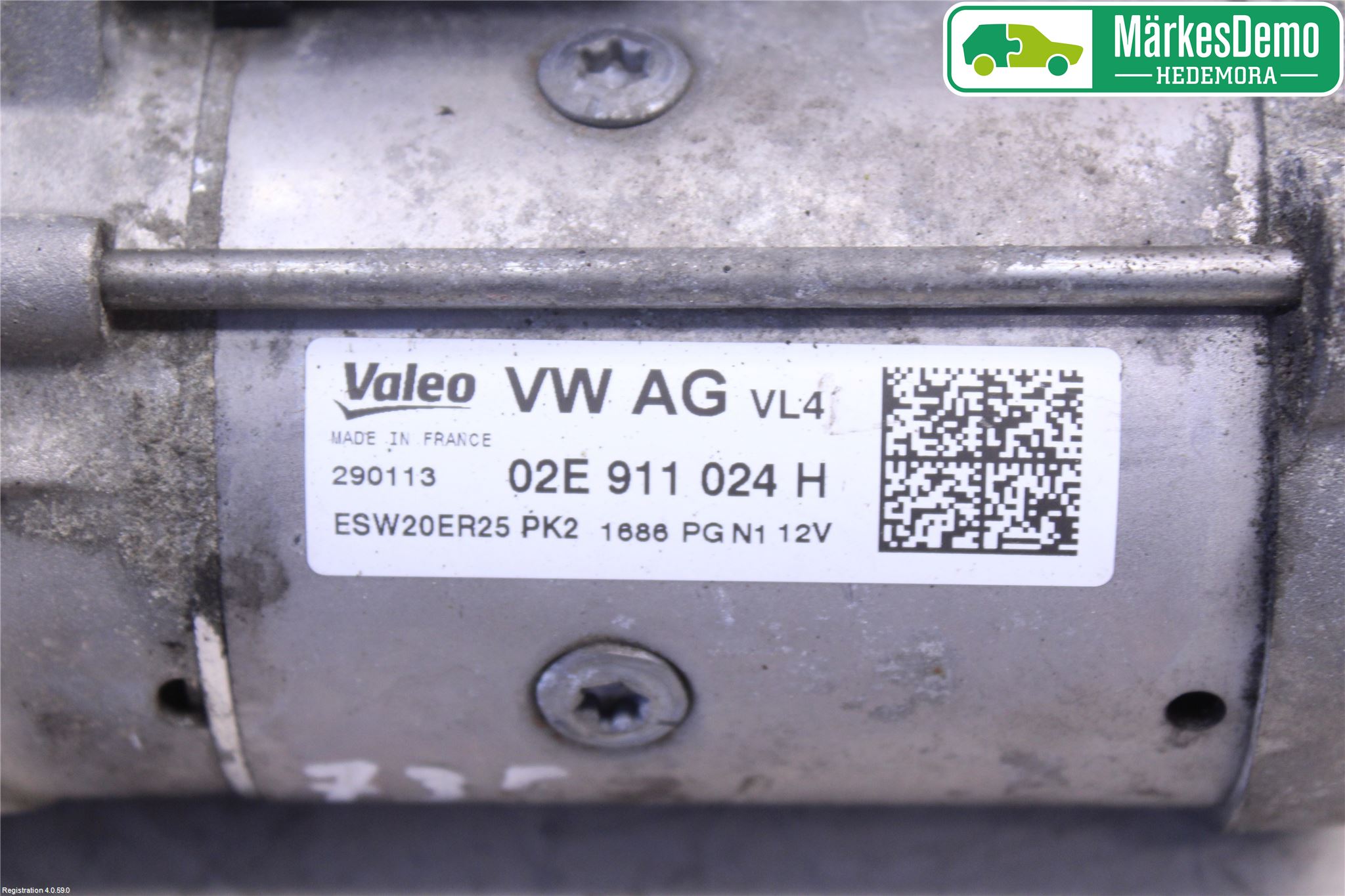 Volkswagen VW PASSAT 11-14 Startmotor Diesel