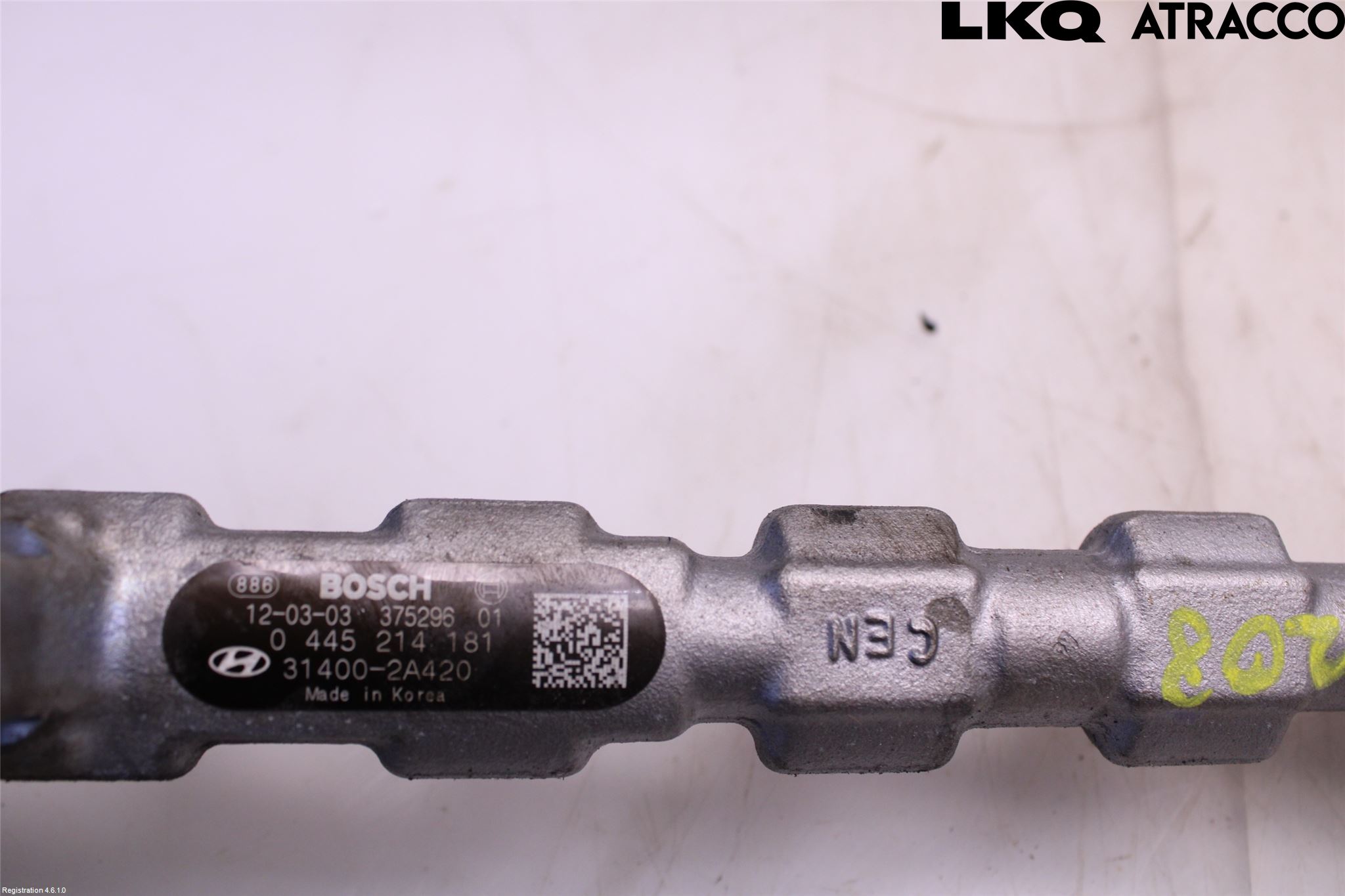 Kia OPTIMA 00-15 Inj. Fuelrail
