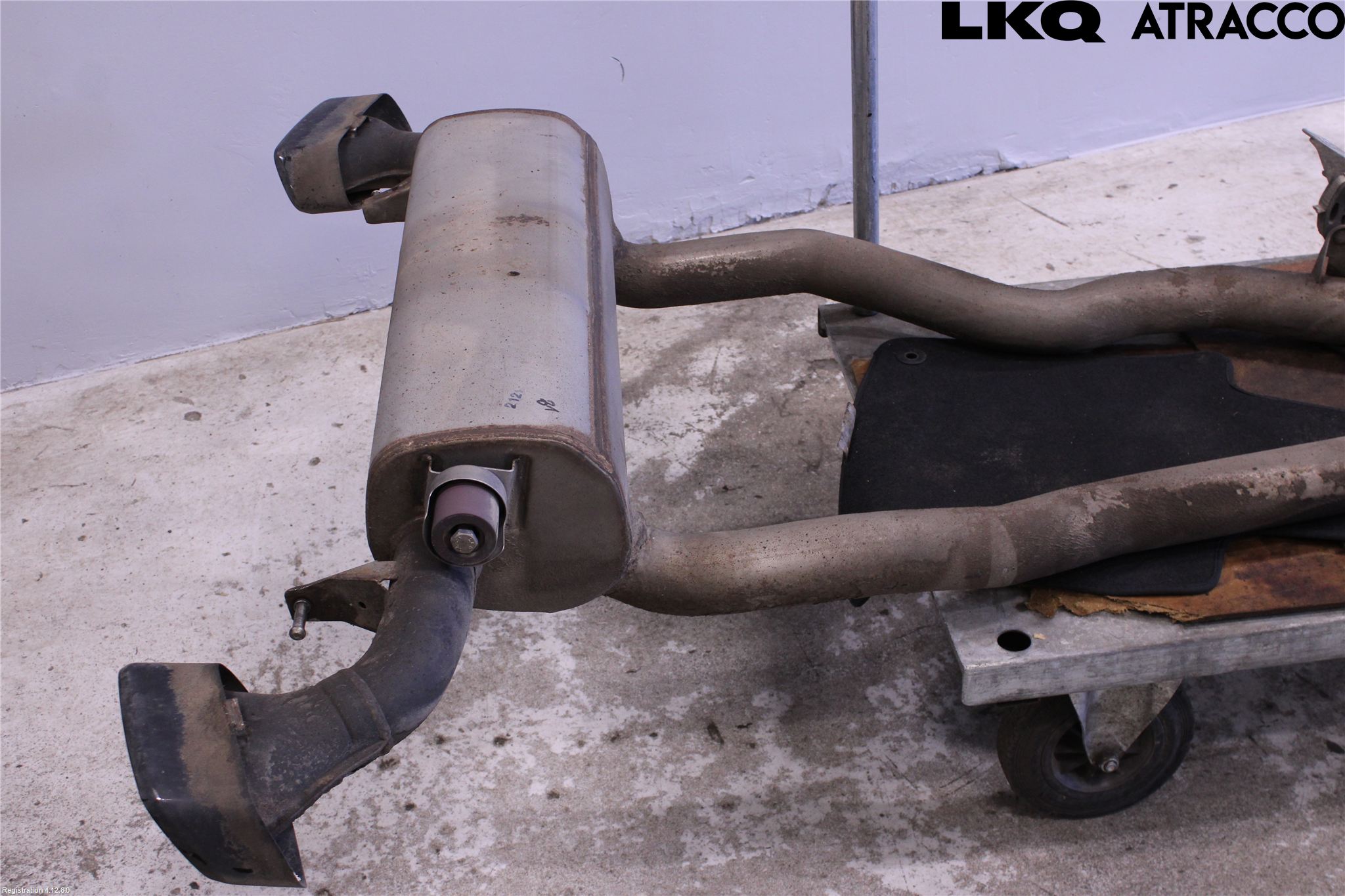 BMW 5 G30/G31/F90 17-23 Avgassystem Komp Ej Kat