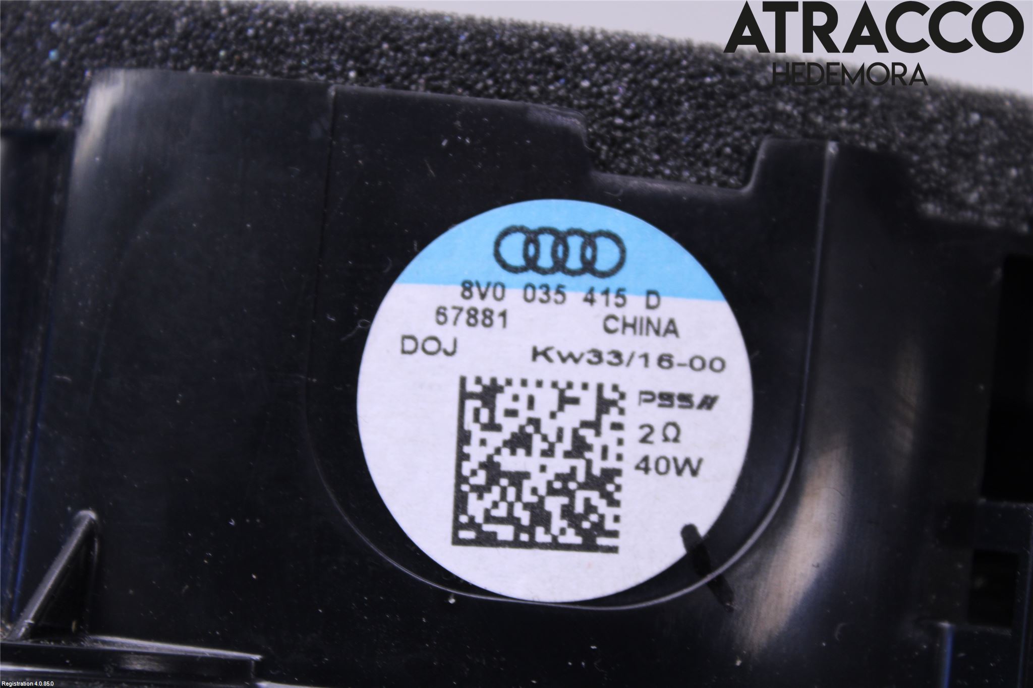 Audi A3/S3 8V 13-20 Högtalare