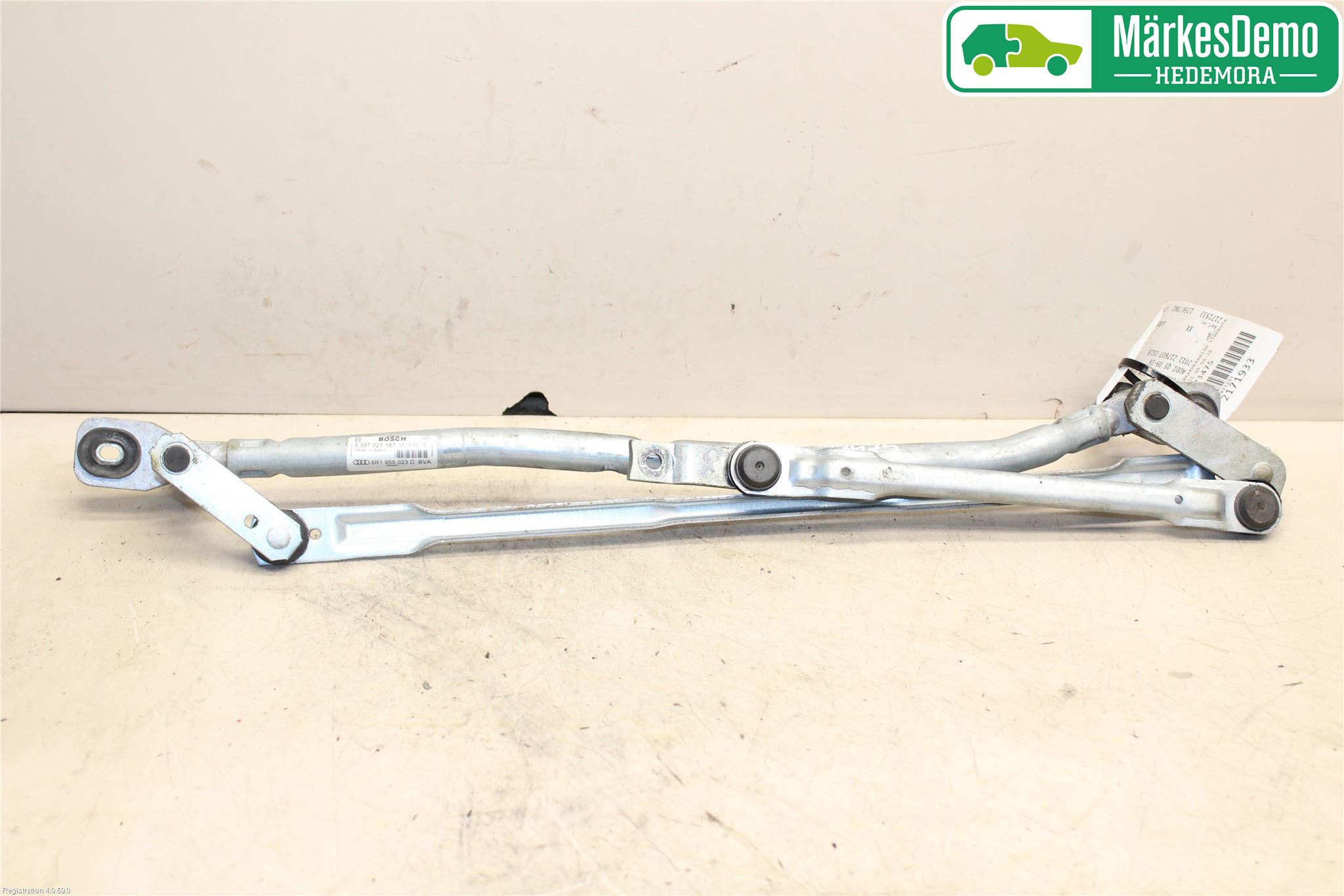 Audi Q5 09-16 Torkarmekanism Vindruta