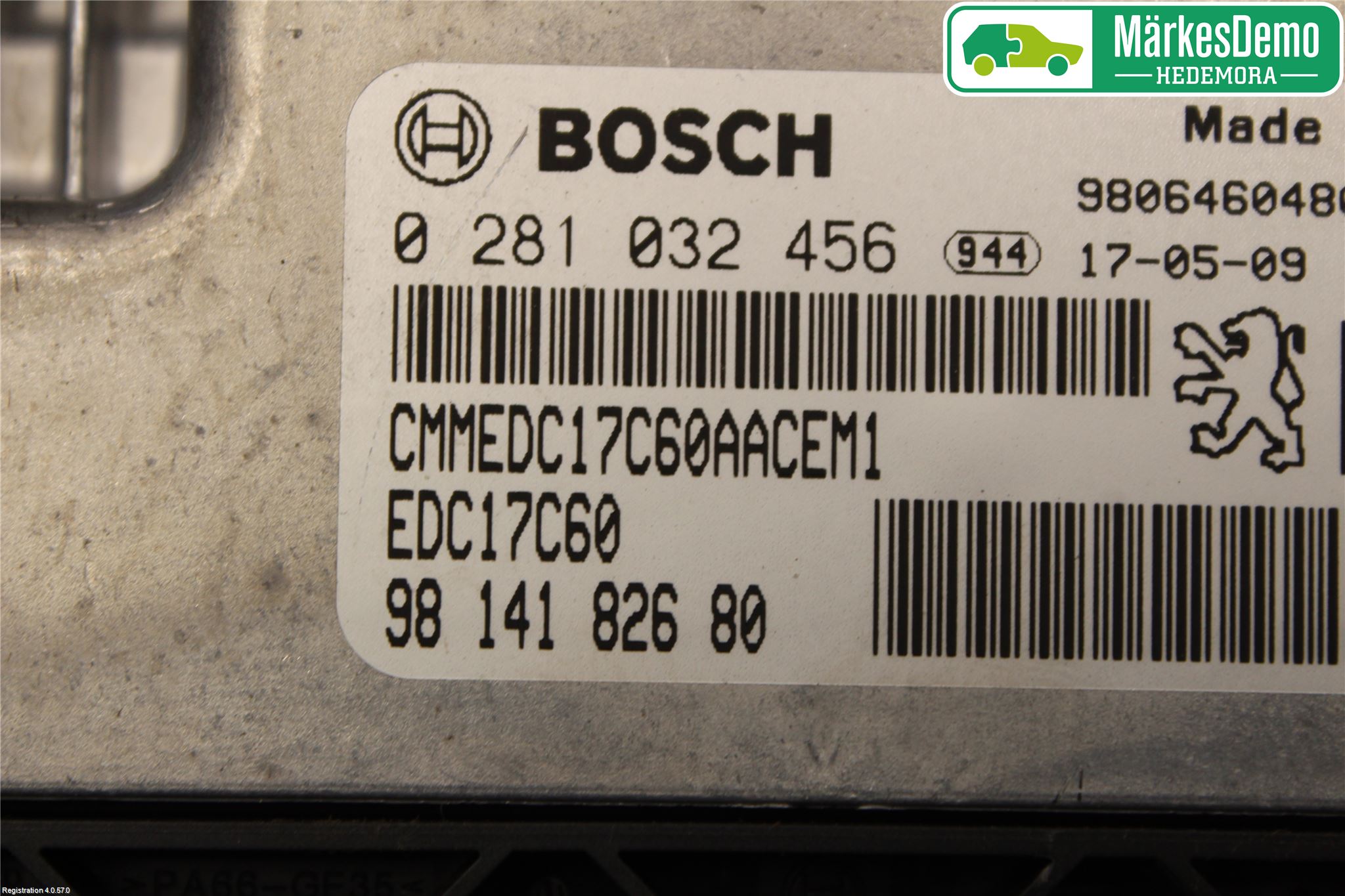 Peugeot PARTNER 16-18 Styrenhet Inspump Diesel