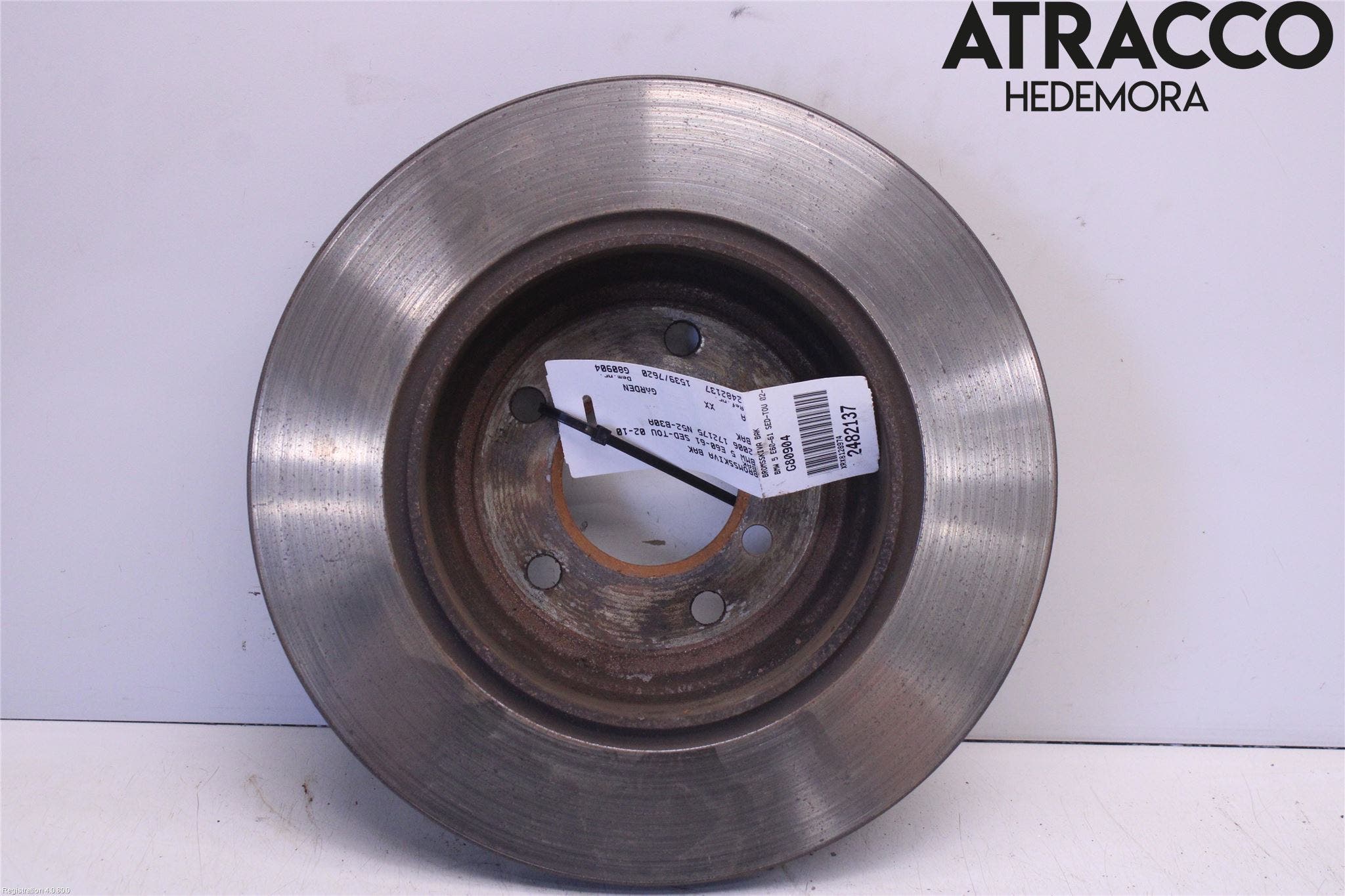 BMW 5 E60/61 Sed/Tou 02-10 Bromsskiva Bak