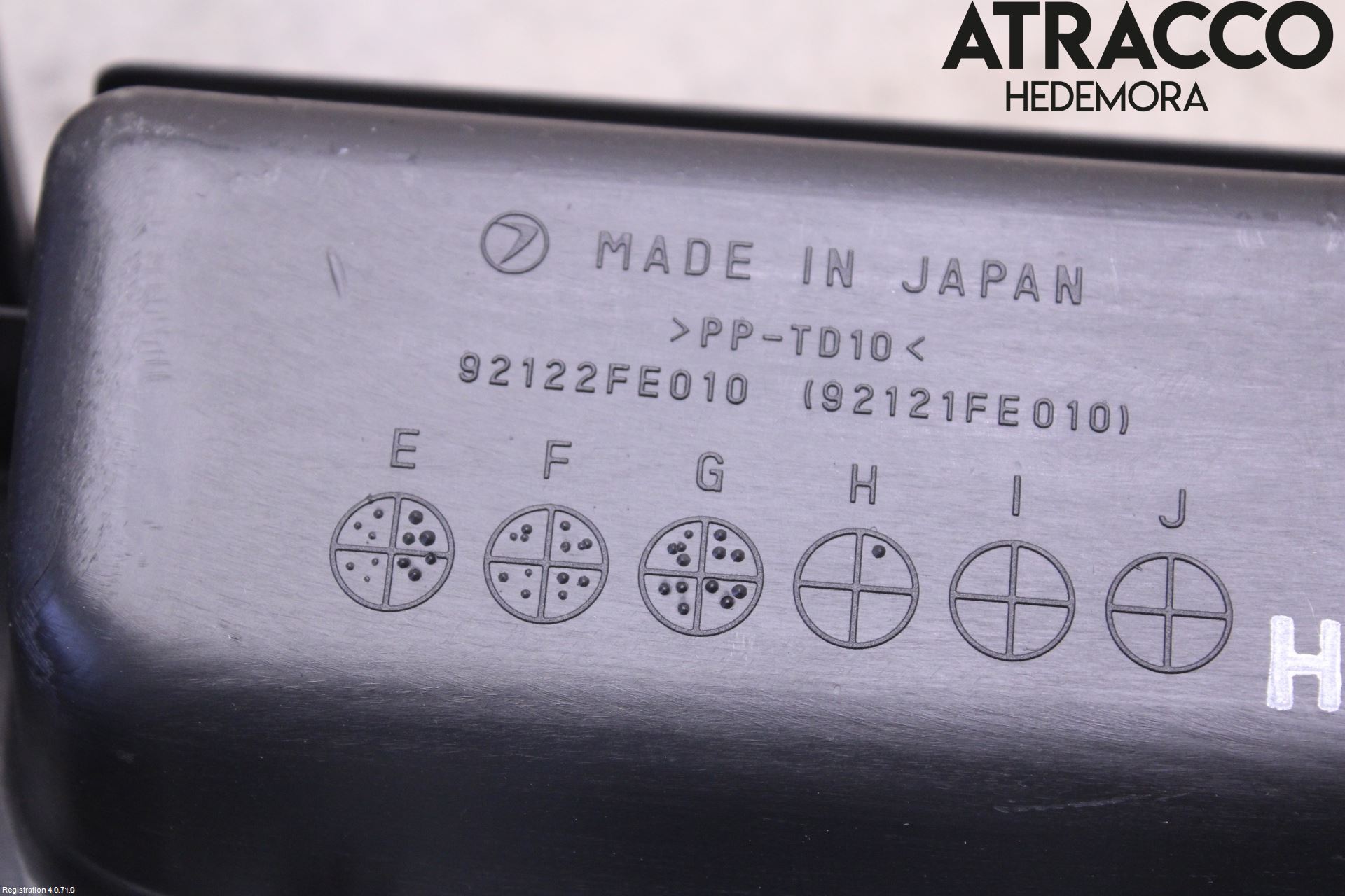 Subaru IMPREZA II  03-05 Inredning Sarg Växelspak