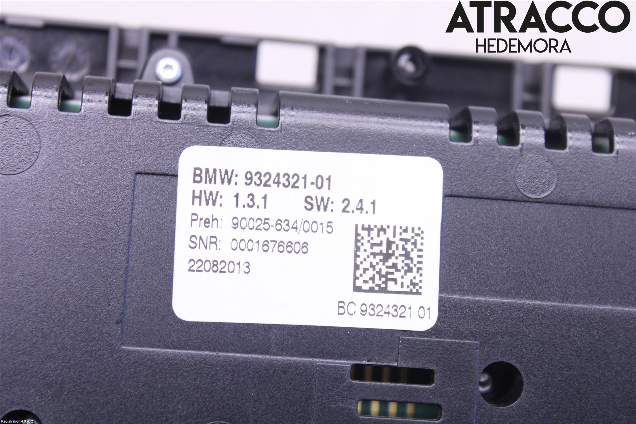 BMW 5 F10/F11/F18 09-17 Ac Styrenhet Ac Manöveren