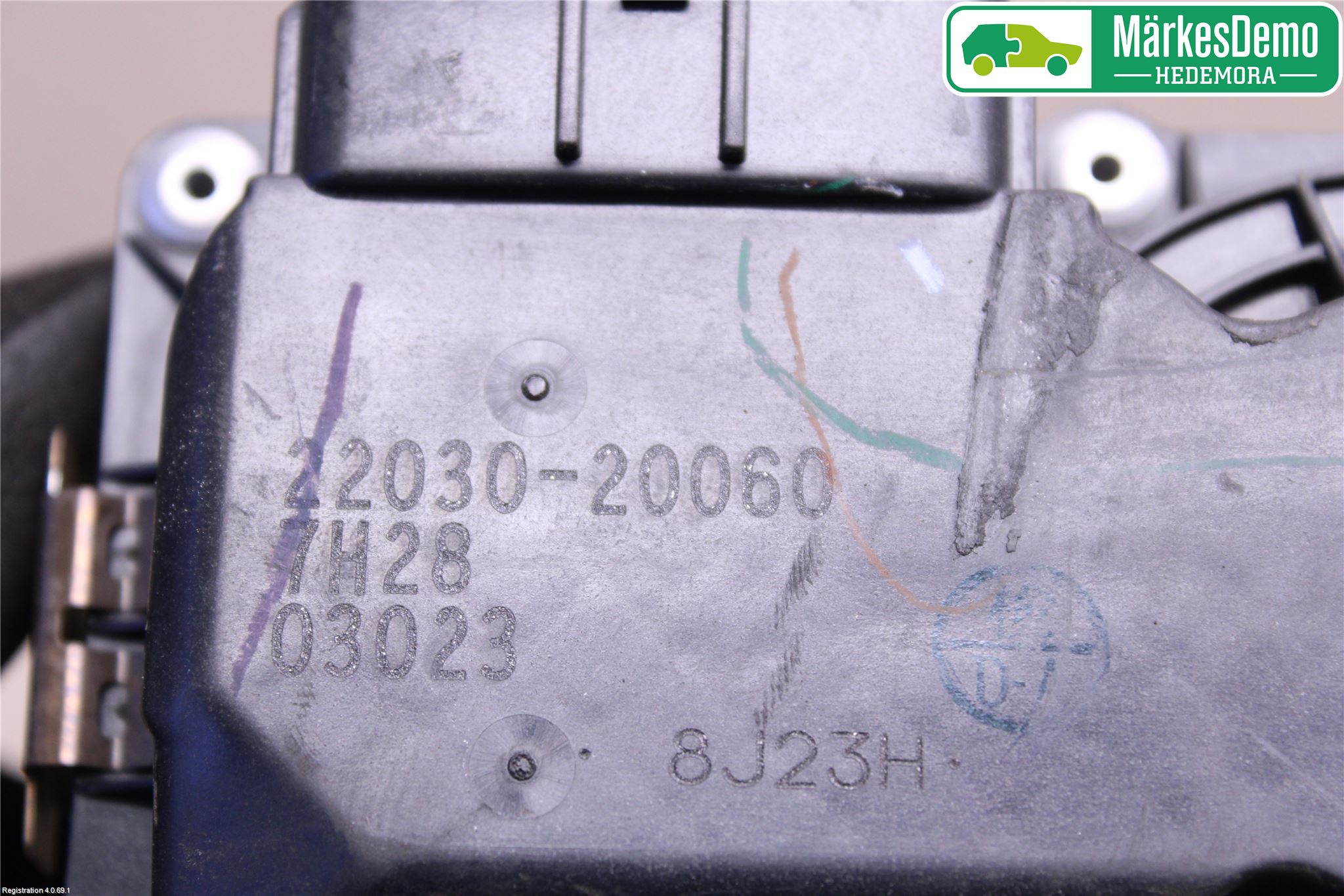 Lexus RX XU30 03-09 Injspjällhus