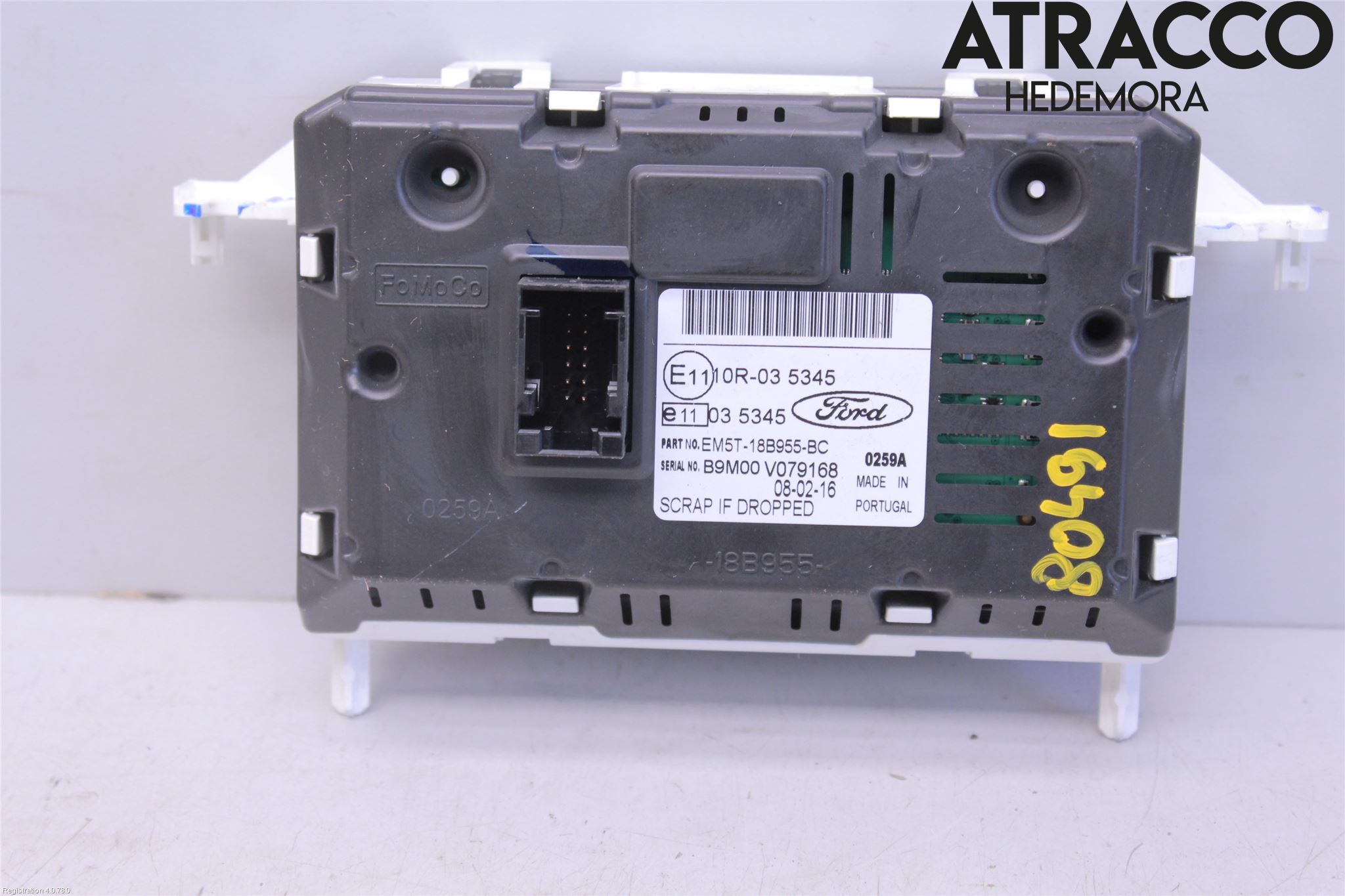 Ford TRANSIT SKÅP/BUSS 14-22 Multifunktionsdisplay