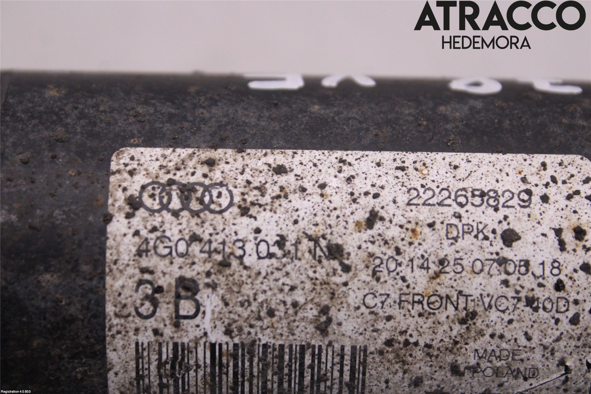 Audi A6/S6 4G 11-18 Fjäderben Fram Vänster