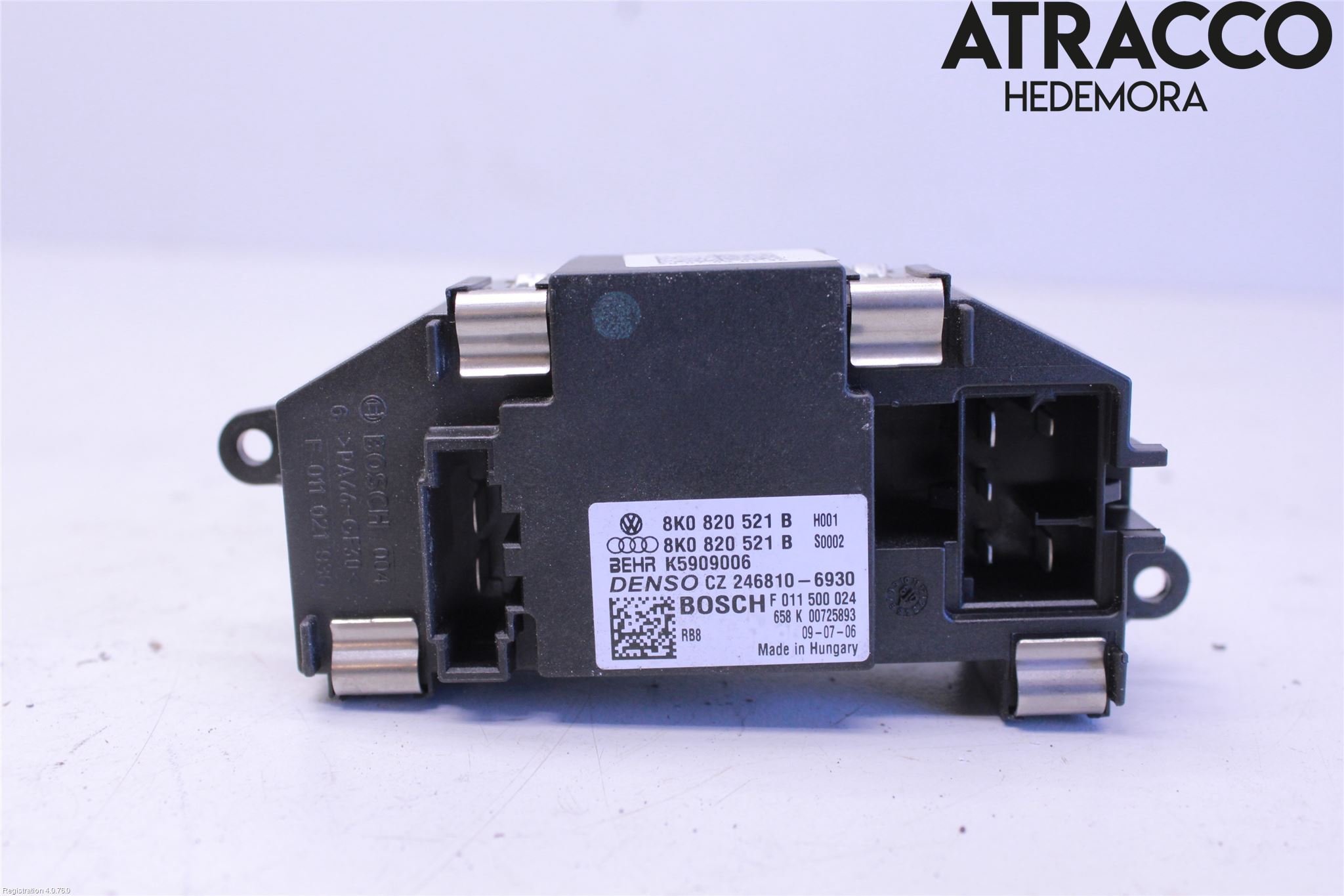 Audi A4/S4 08-11 Värmefläktsmotstånd