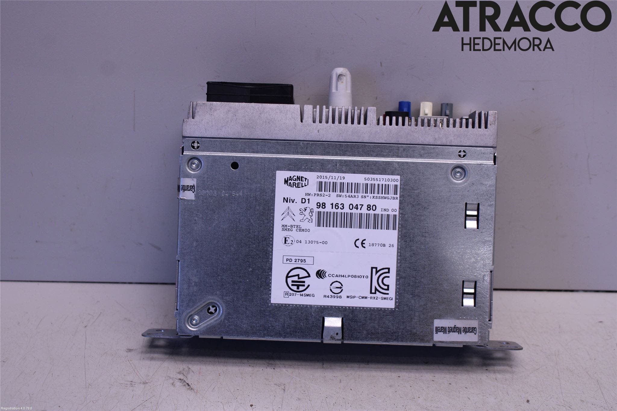 Citroen C4 GRAND PICASSO 14-18 Cd Radio - Multimediapanel