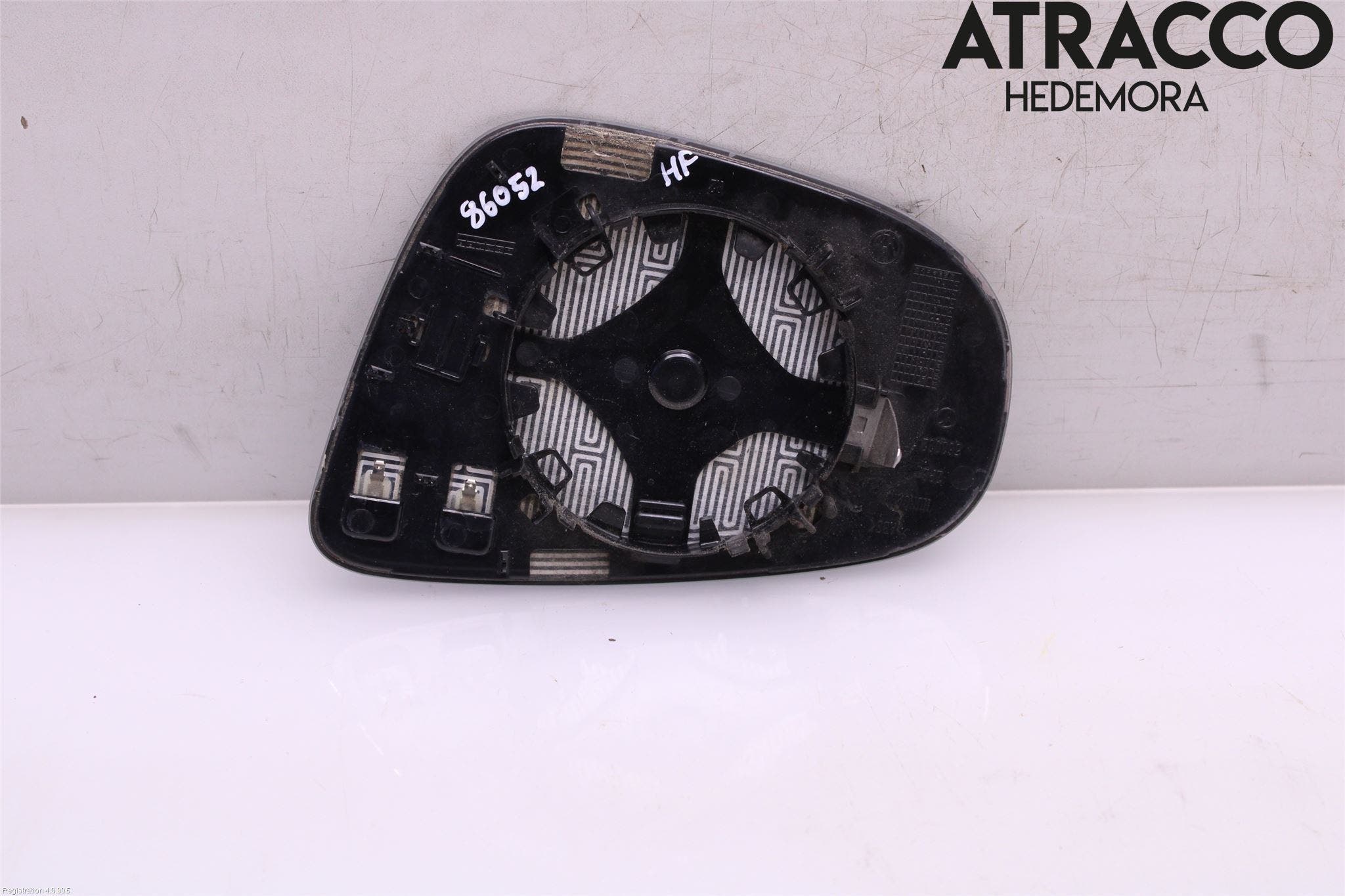 Volkswagen VW GOLF VI 09-13 Spegelglas Hö