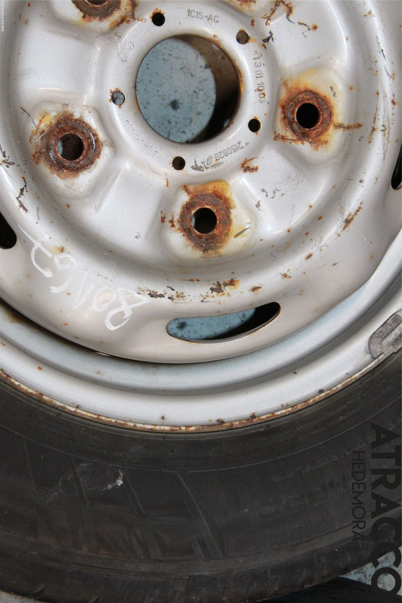 Ford TRANSIT    00-06 Sommardäck Plåtfälg 4St