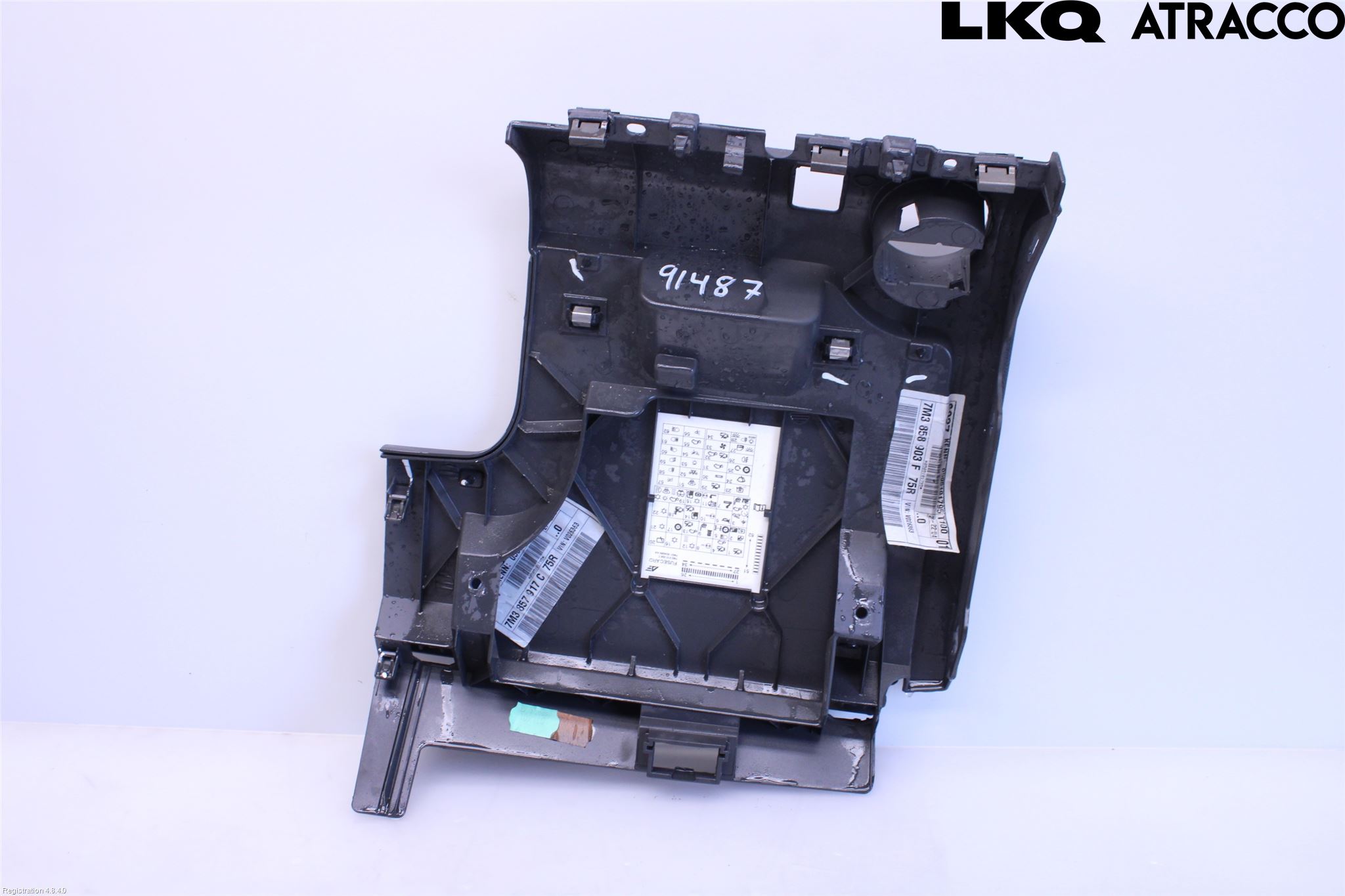 Volkswagen VW SHARAN      01-10 Instrumentbräda Sparkskydd