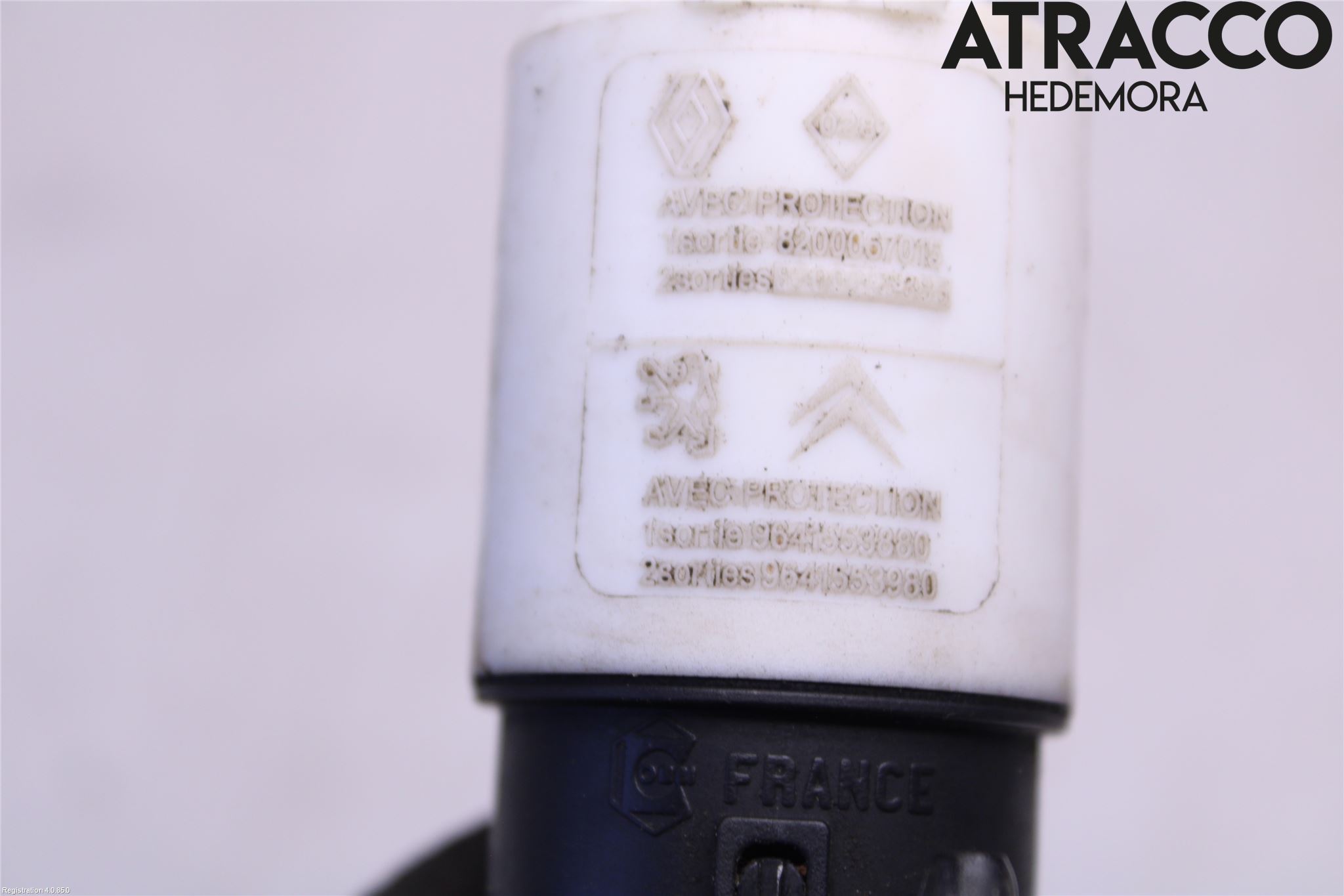 Opel VIVARO 01-14 Spolarpump Vindruta