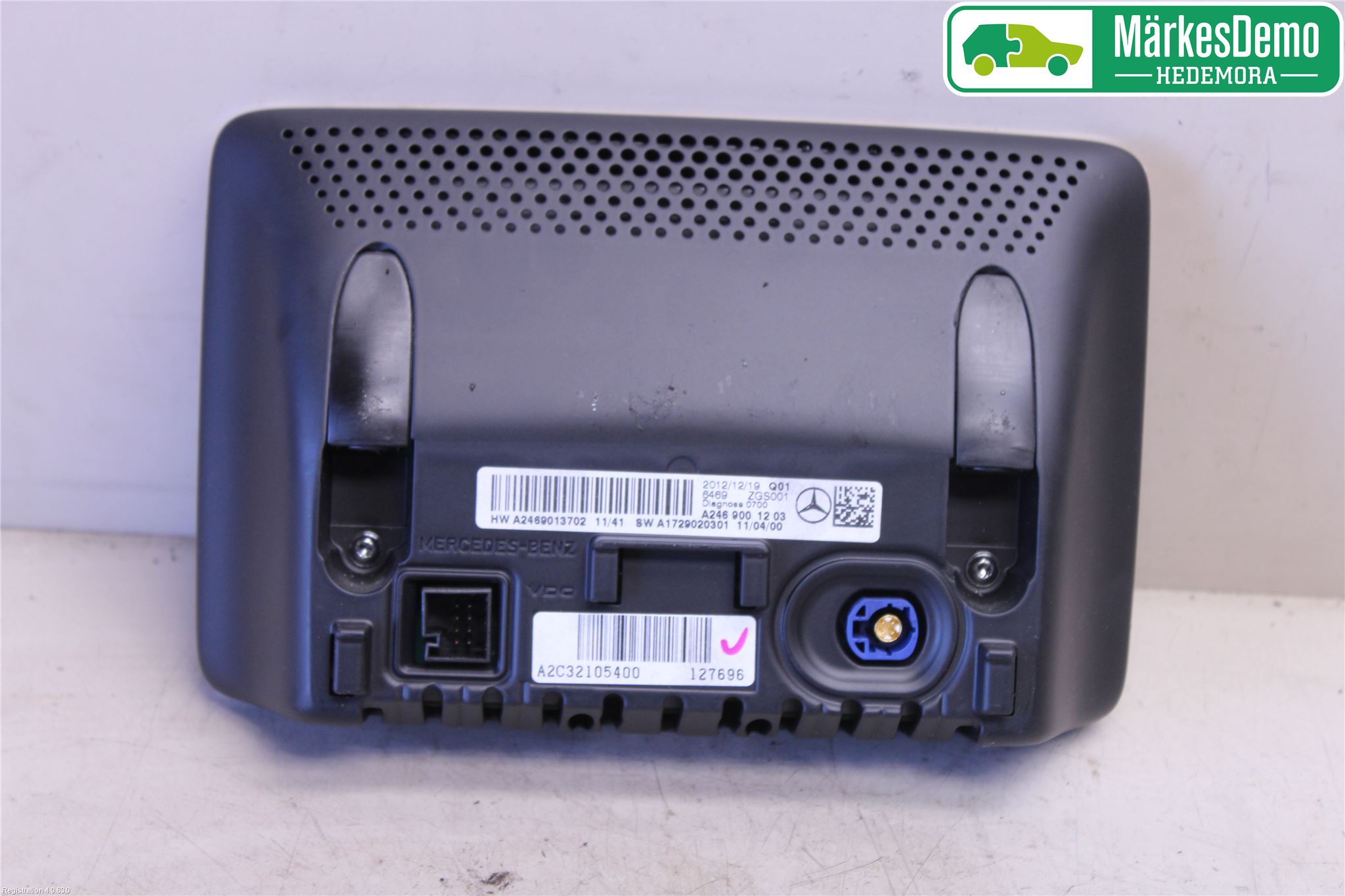 Mercedes-Benz MB B-KLASS (W246/W242) 12-19 Multifunktionsdisplay