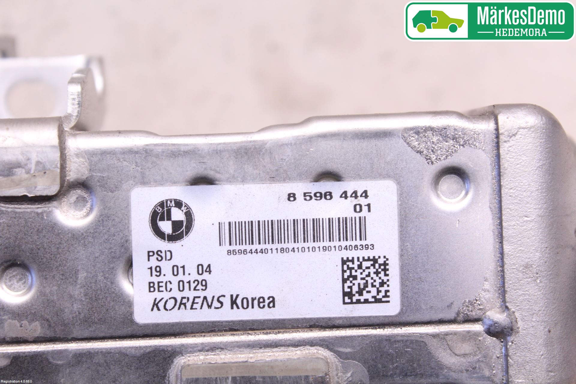 BMW 3 GT F34 13-19 Avgaskylare