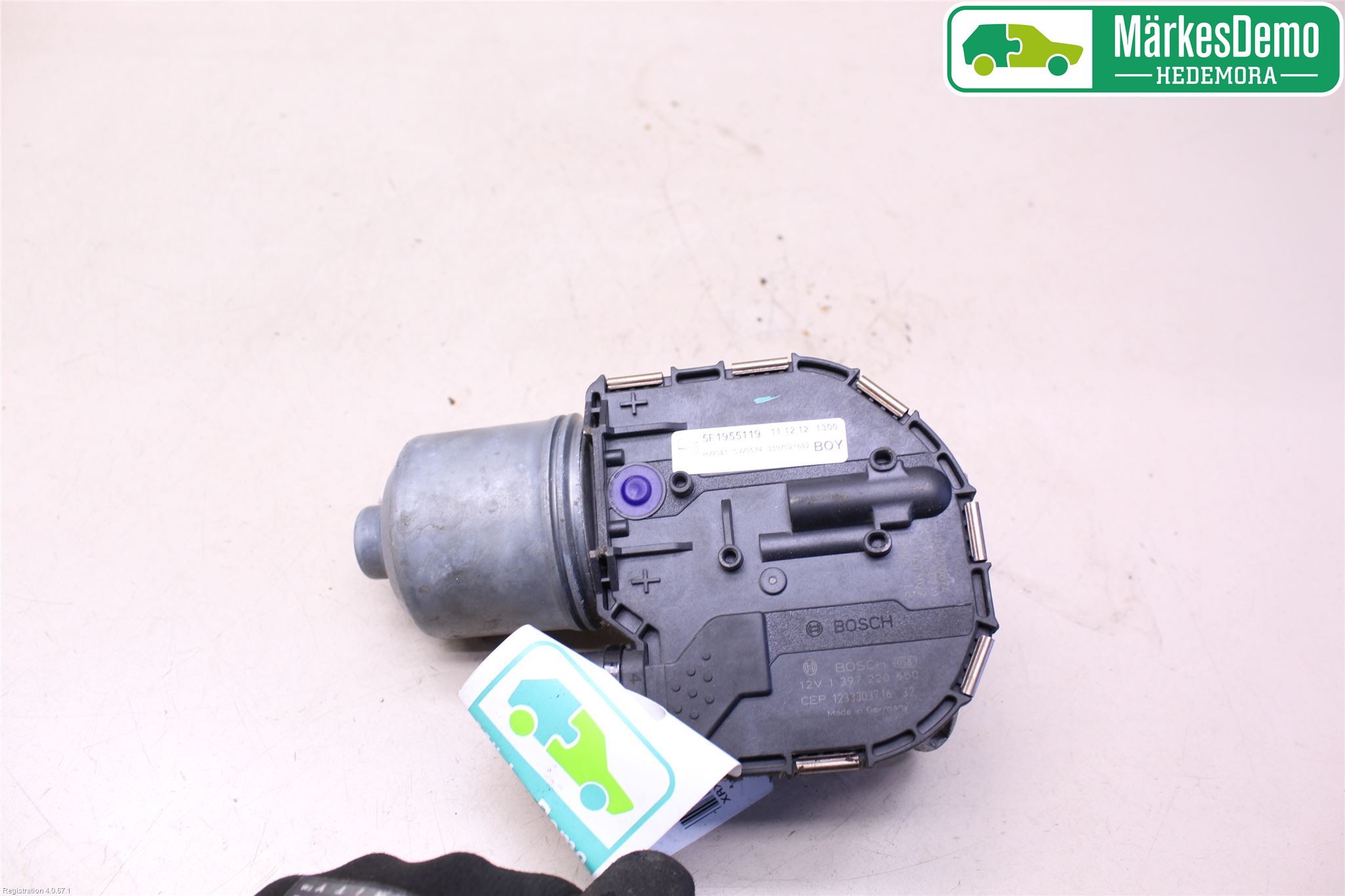 Seat LEON 13-20 Torkarmotor Vindruta