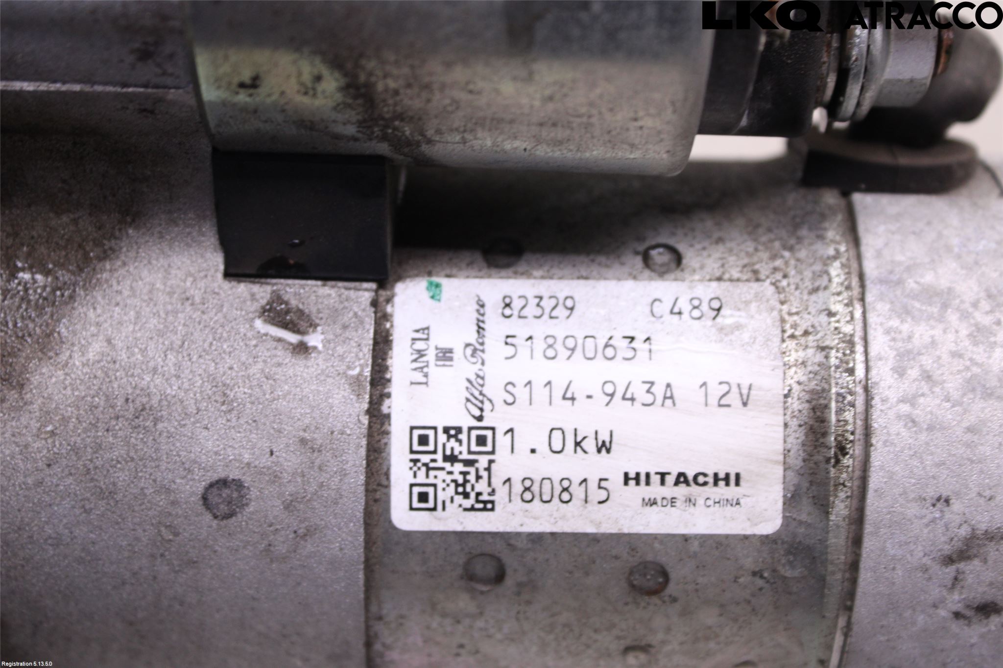Fiat 500 07- Startmotor